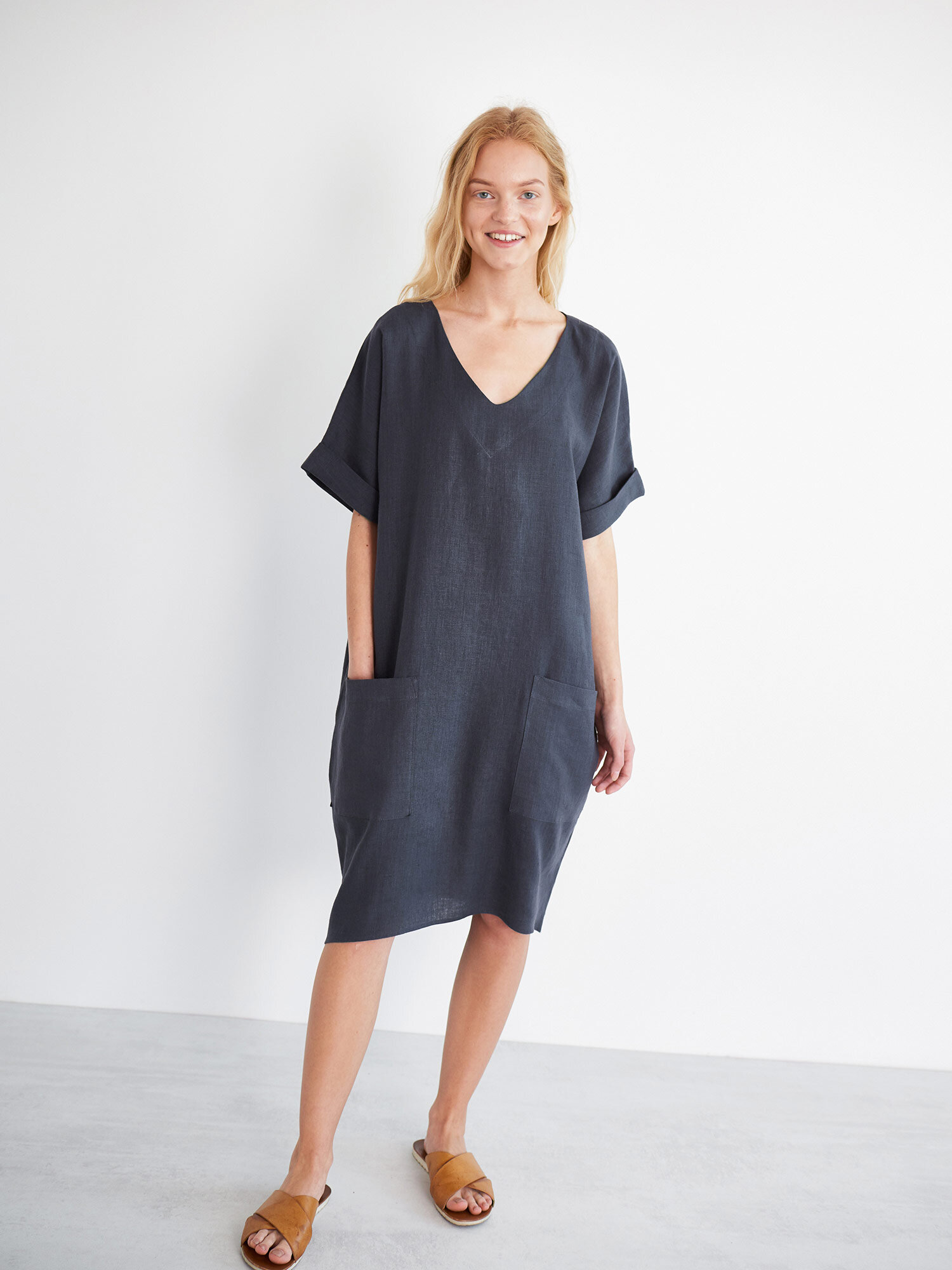 RUBY Linen Dress - Image 4
