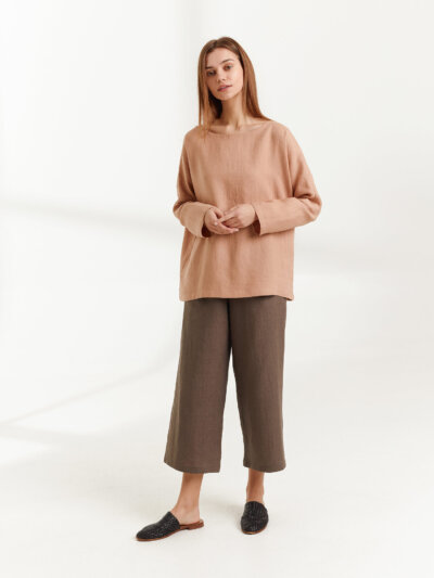 RUMI Linen Top