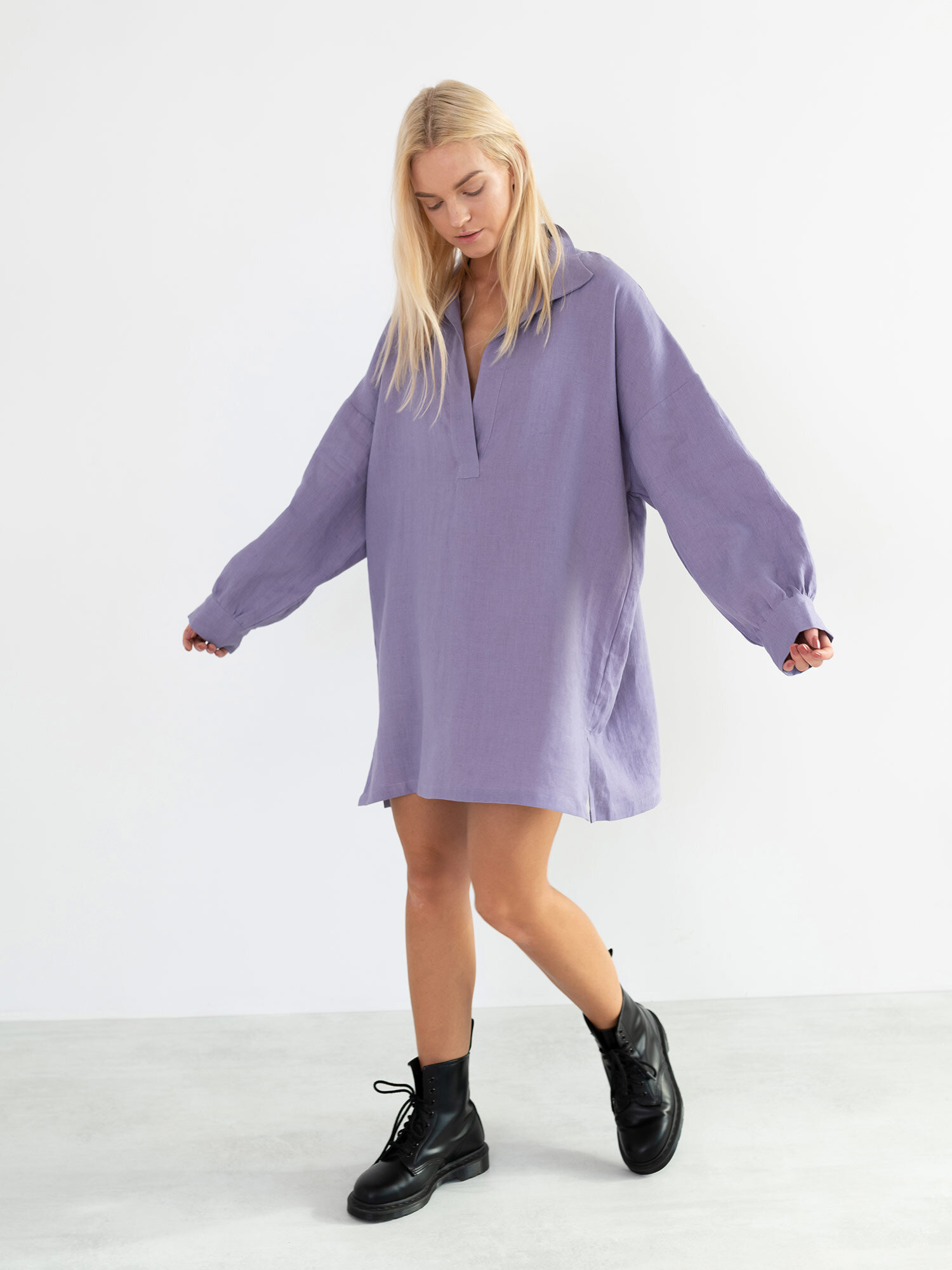 SKY Linen Tunic - Image 4
