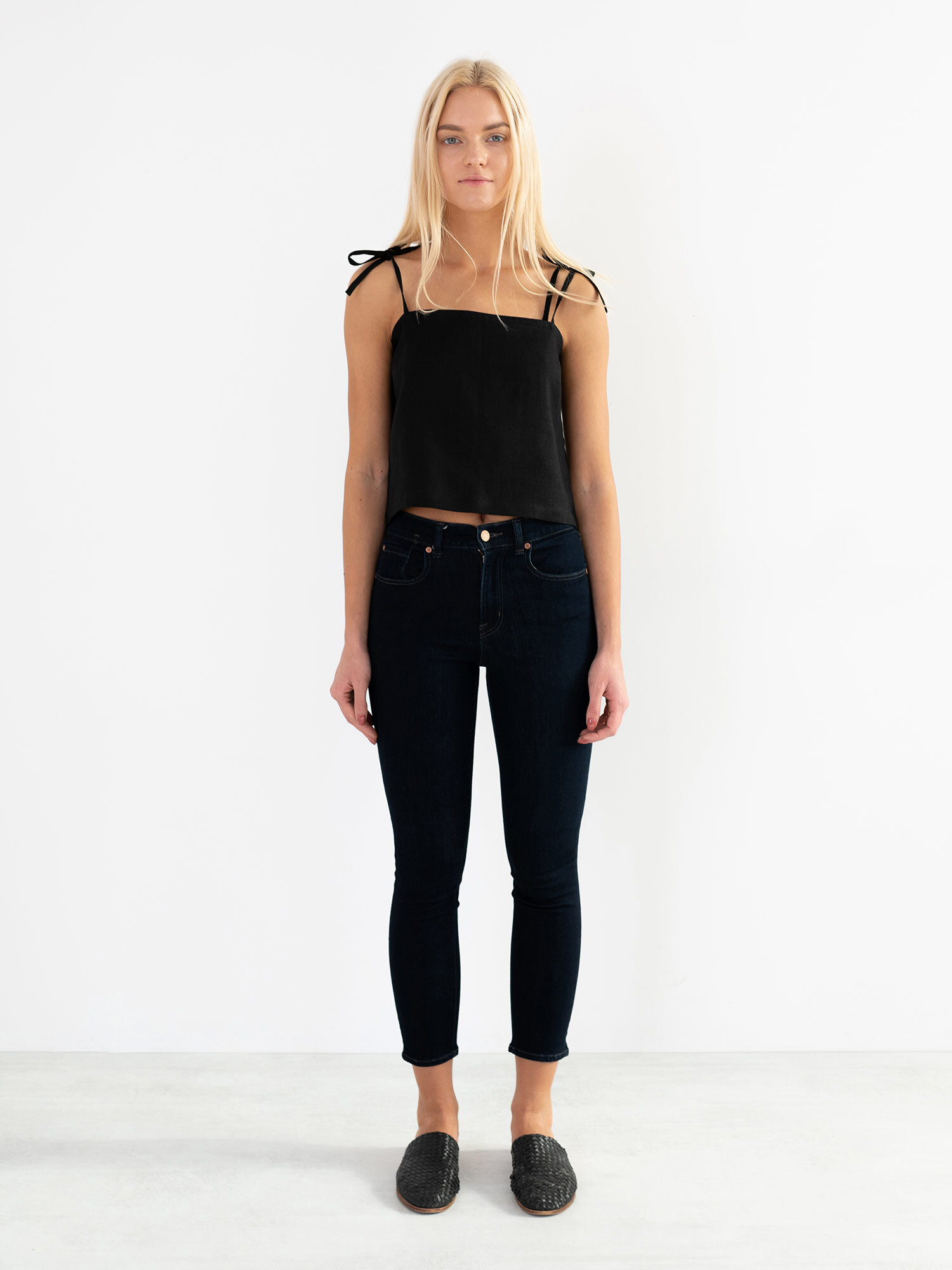 SOPHIE Linen Strap Top - Image 3