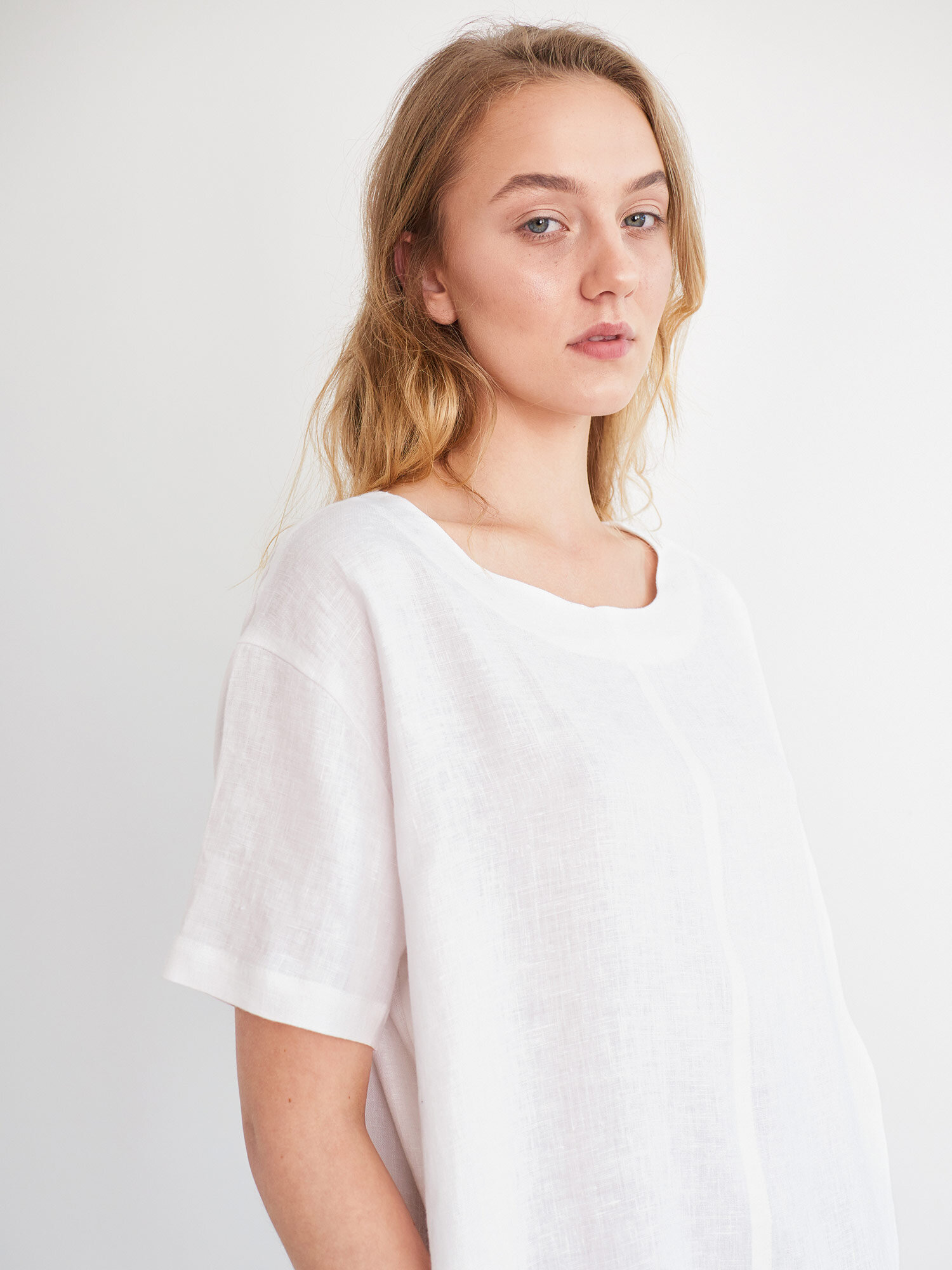 VENICE Linen Tunic Dress - Image 3