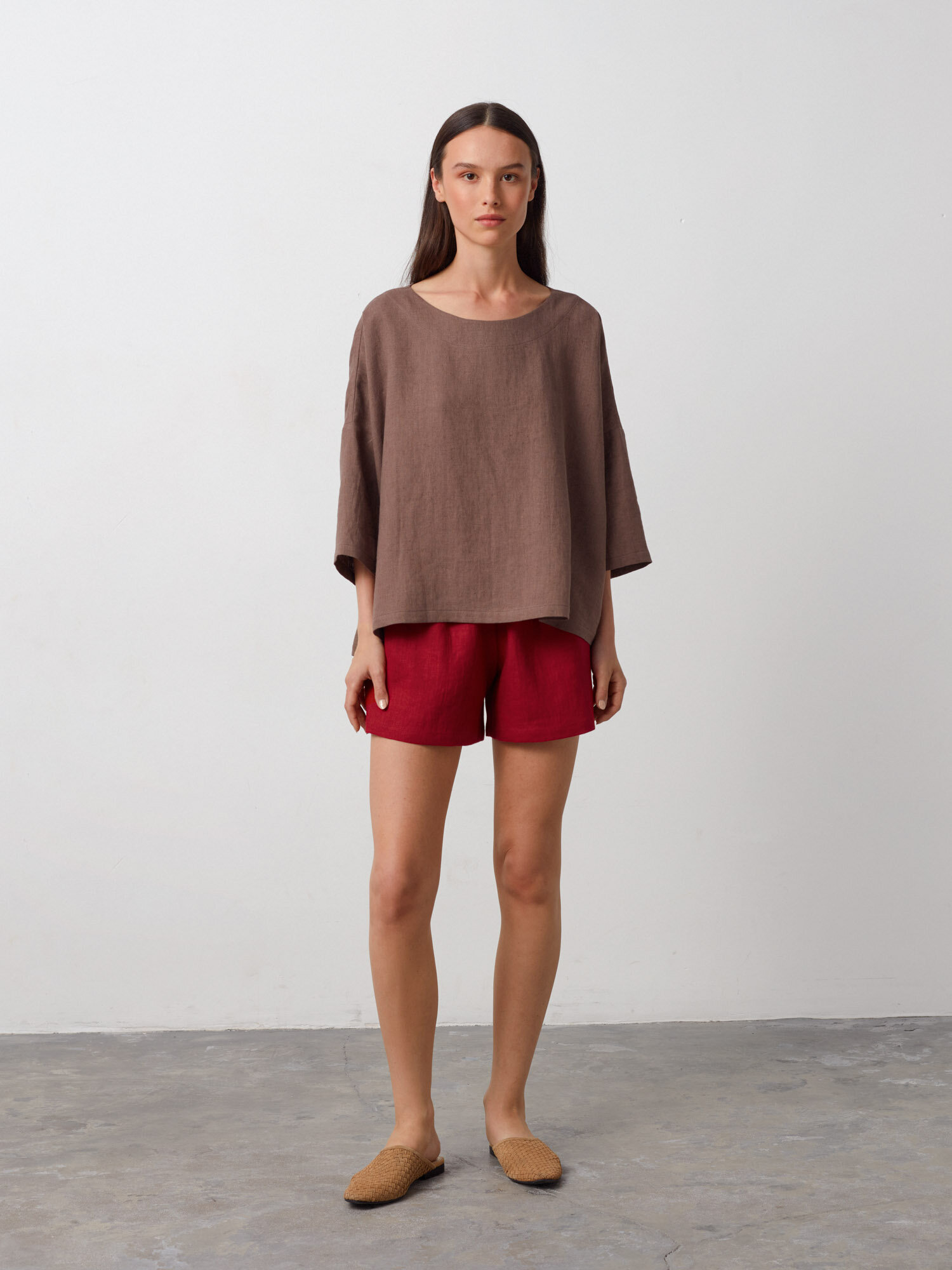 AMELIA Linen Top - Image 2