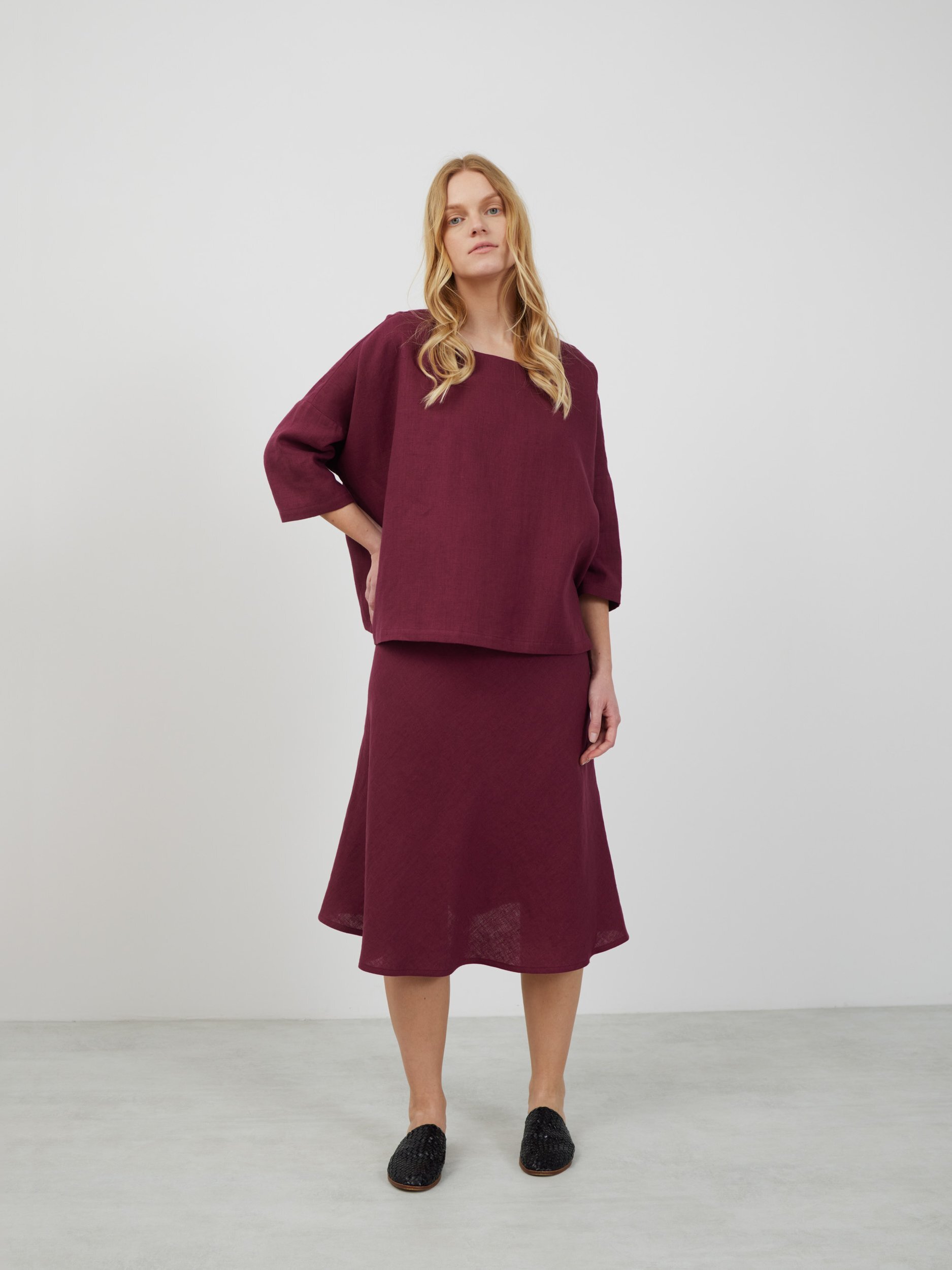 AMELIA Linen Top - Image 2