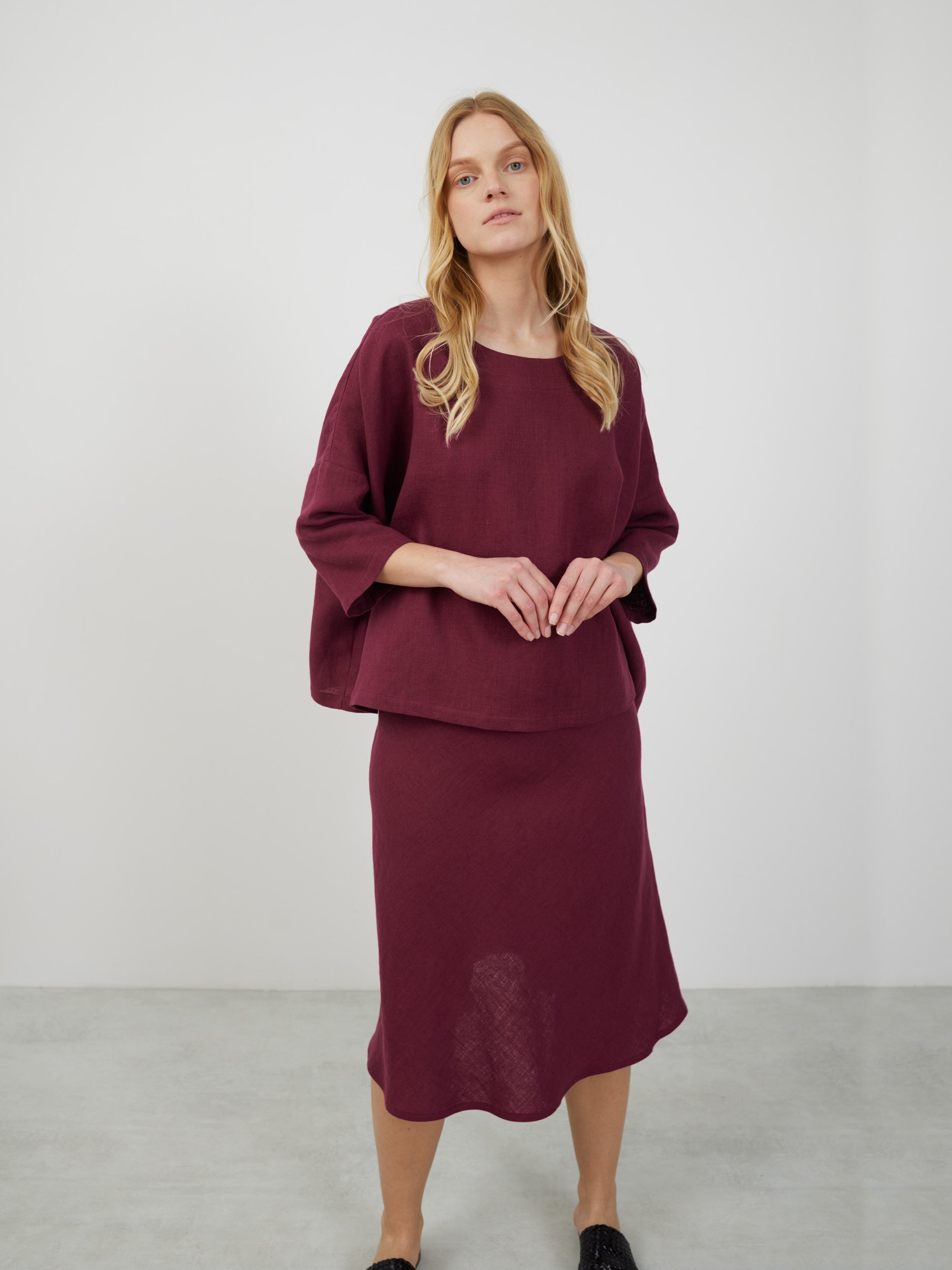 AMELIA Linen Top - Image 3