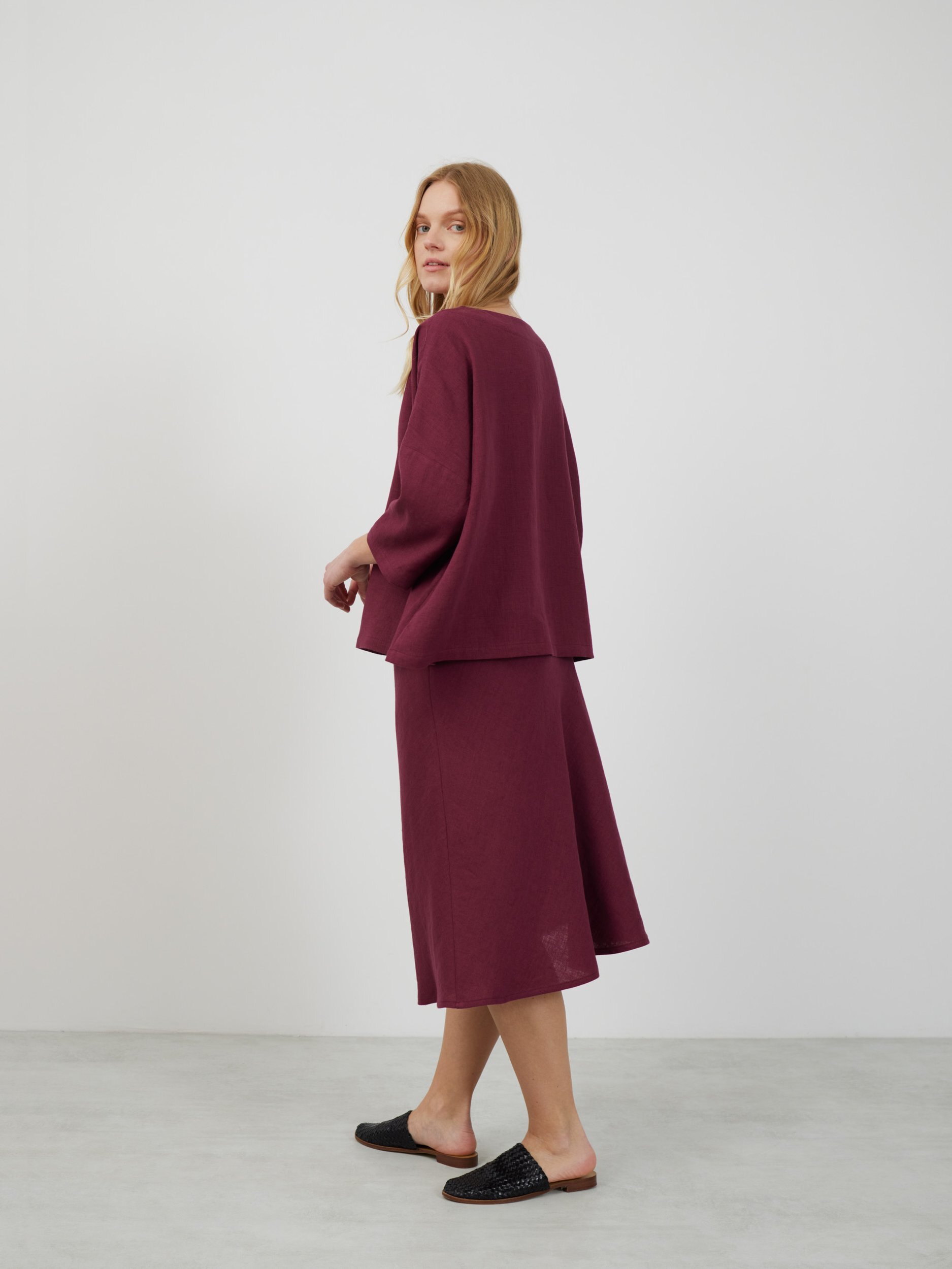 AMELIA Linen Top - Image 5