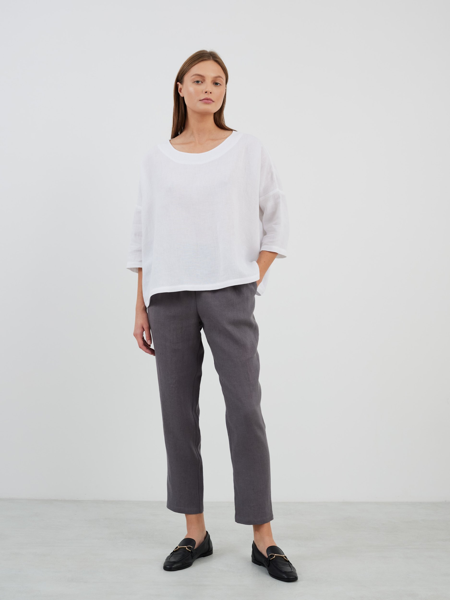 AMELIA Linen Top - Image 2