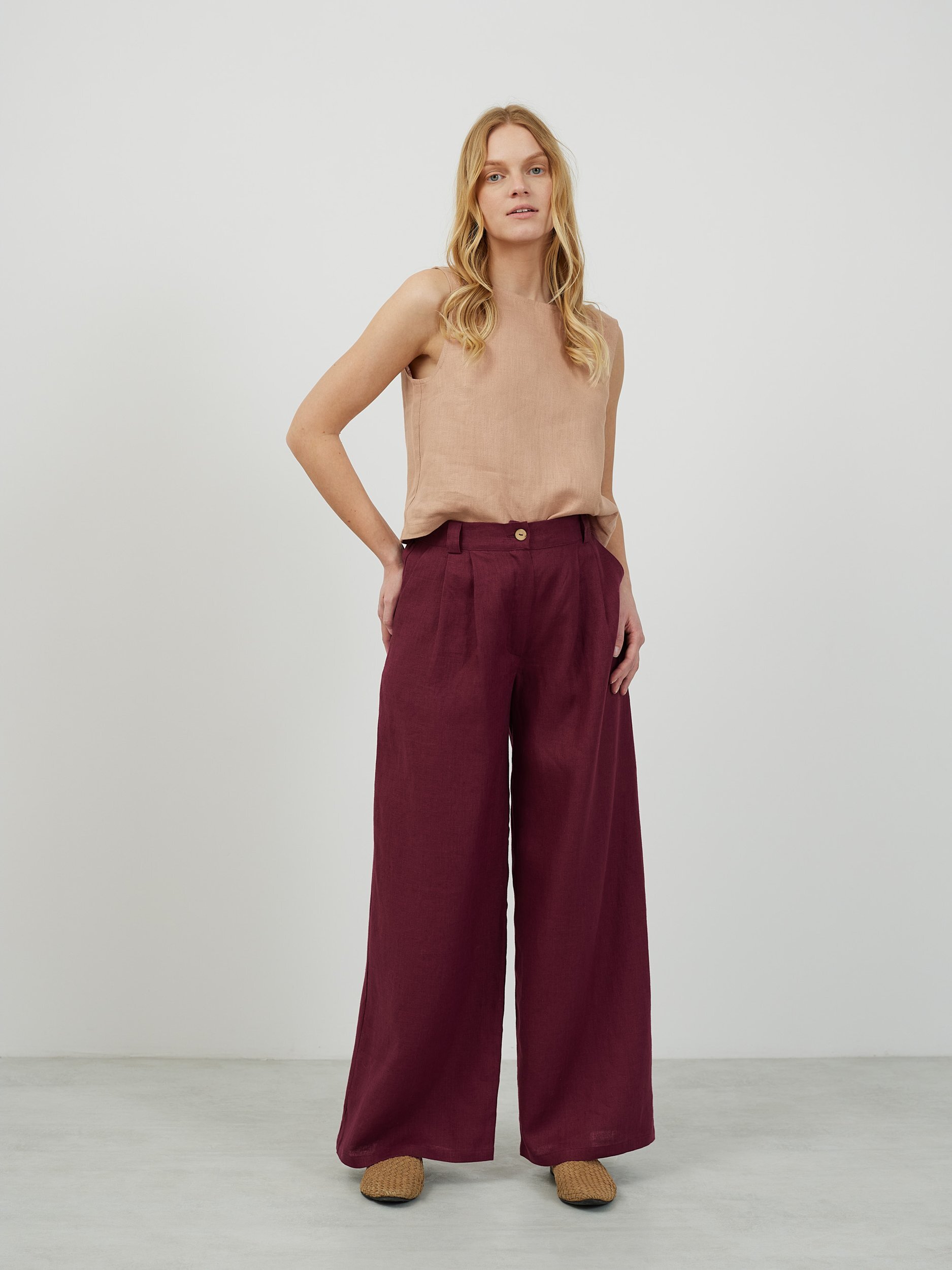 ASHER - Elegante Leinenhose - Image 1