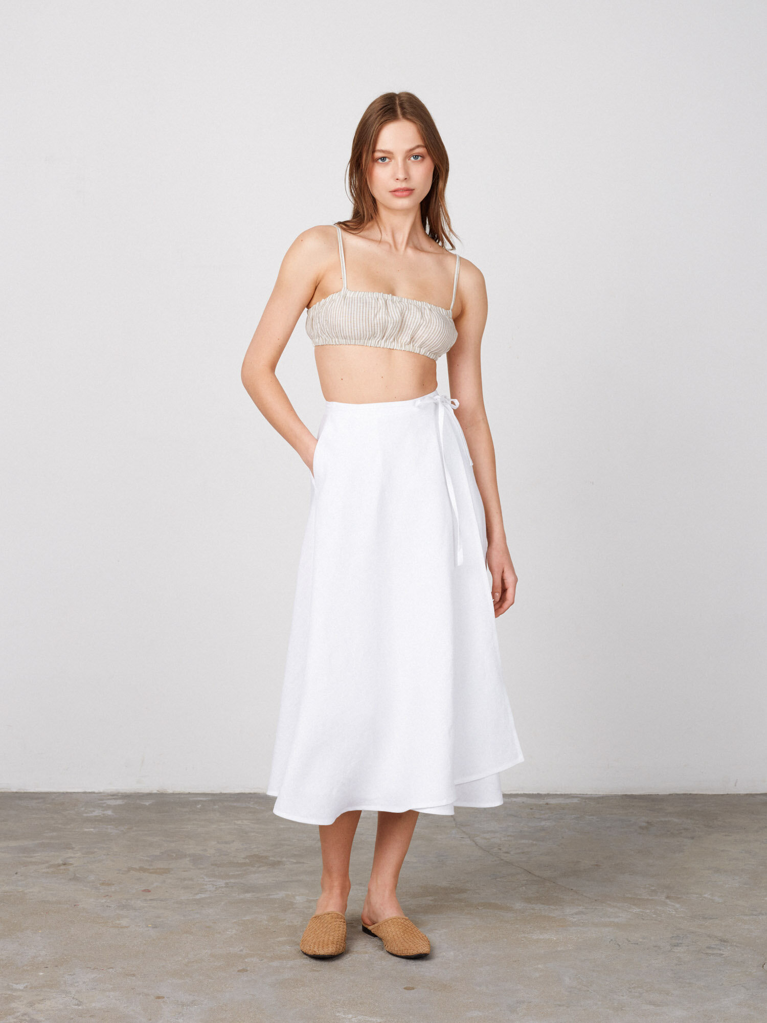 CLEO Linen Bralette - Image 2
