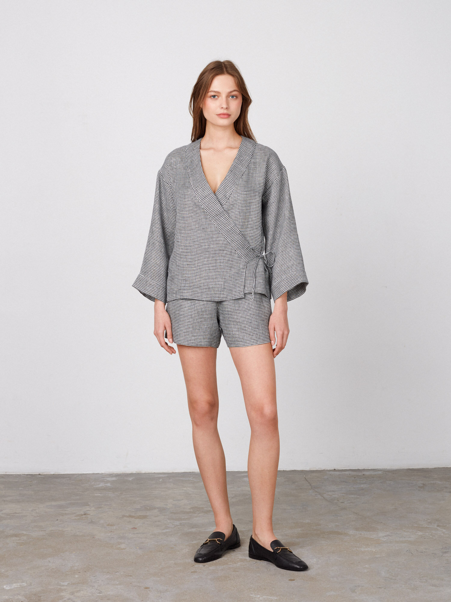 DELILAH Linen Kimono Jacket - Image 3