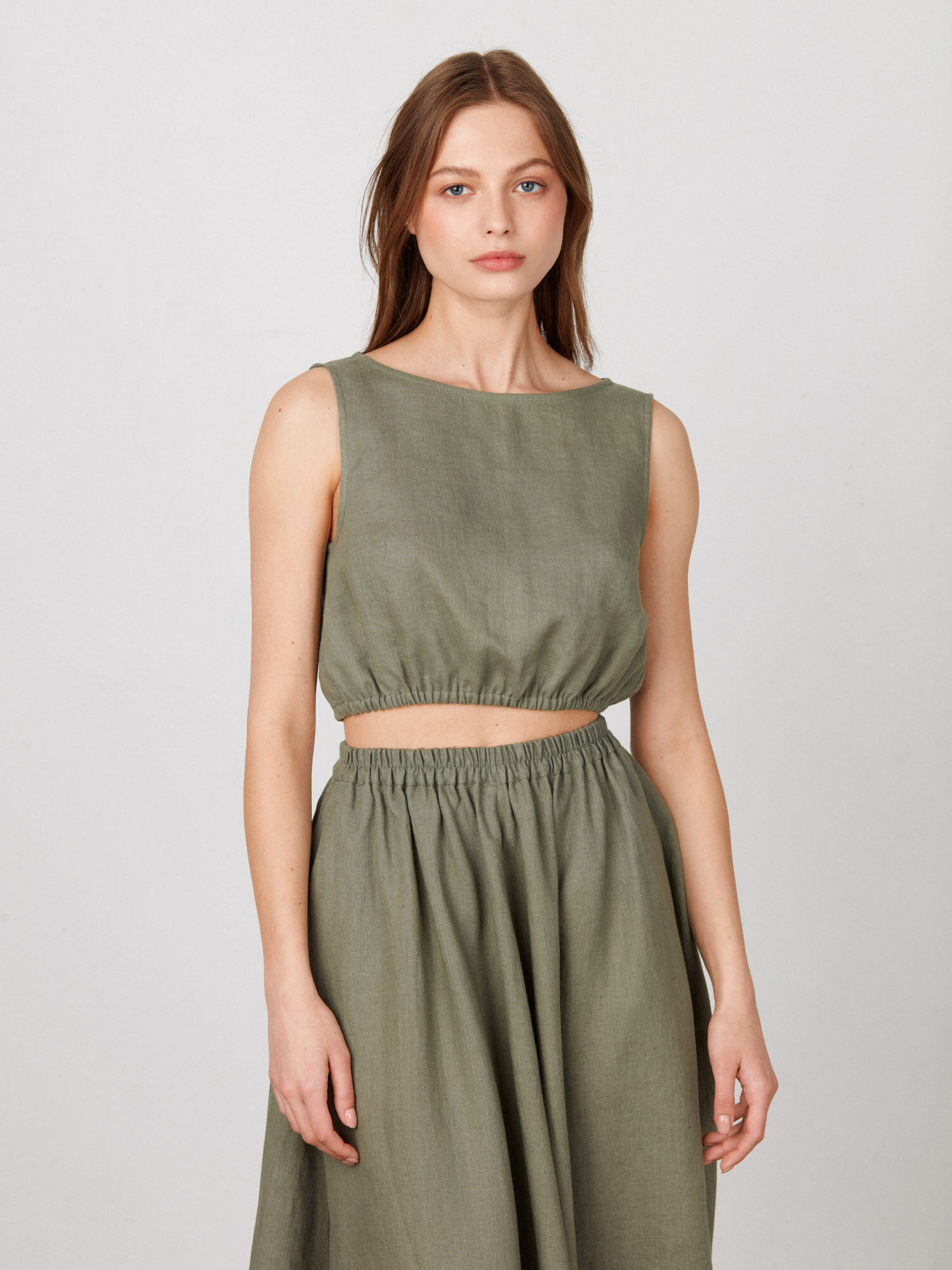 ETHNA Linen Tank Top - Image 4