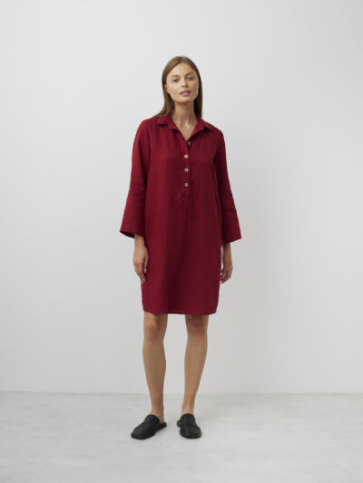 GIANNA Linen Tunic Dress