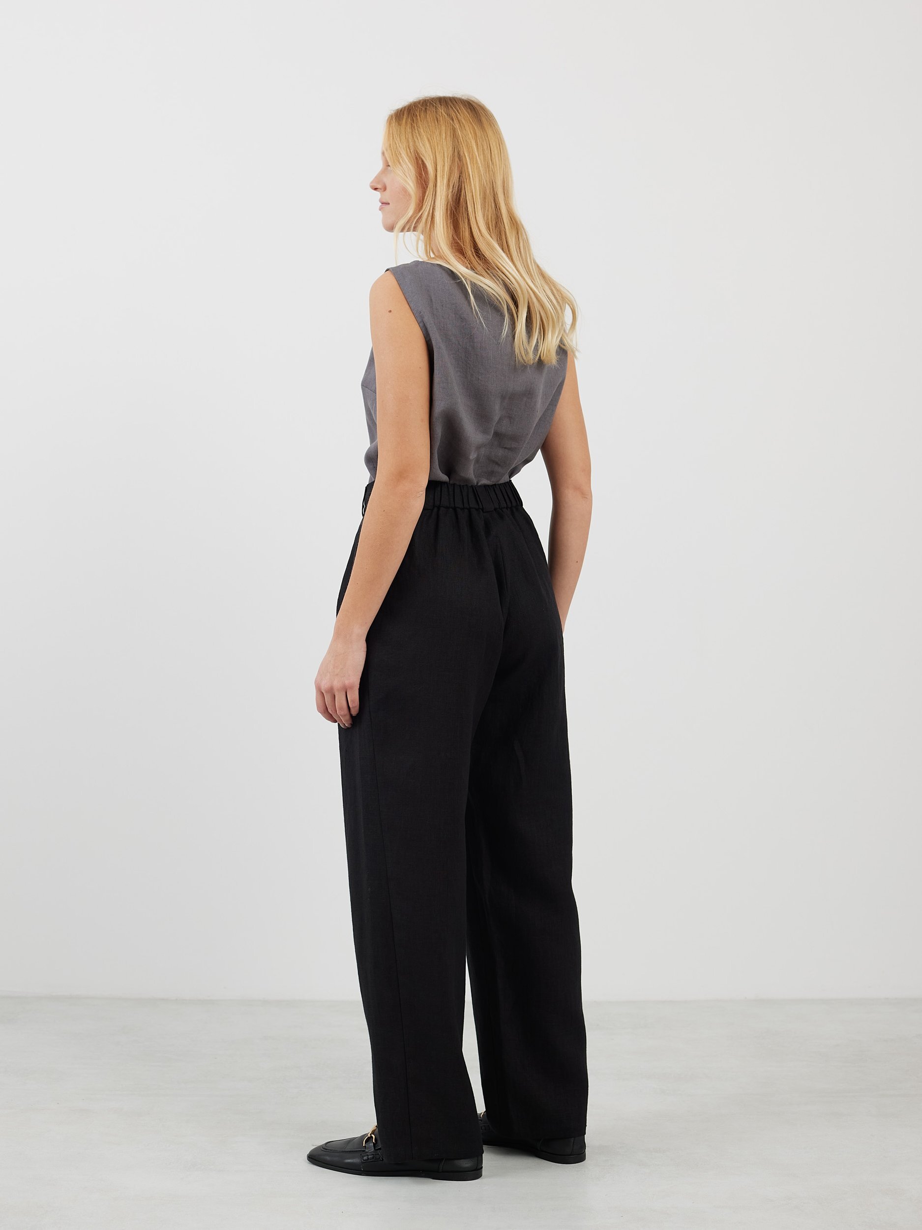 JAMES Linen Tailored Pants - Image 6