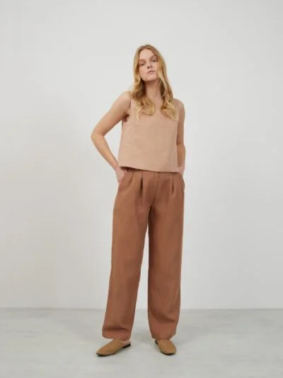 JAMES Linen Tailored Pants