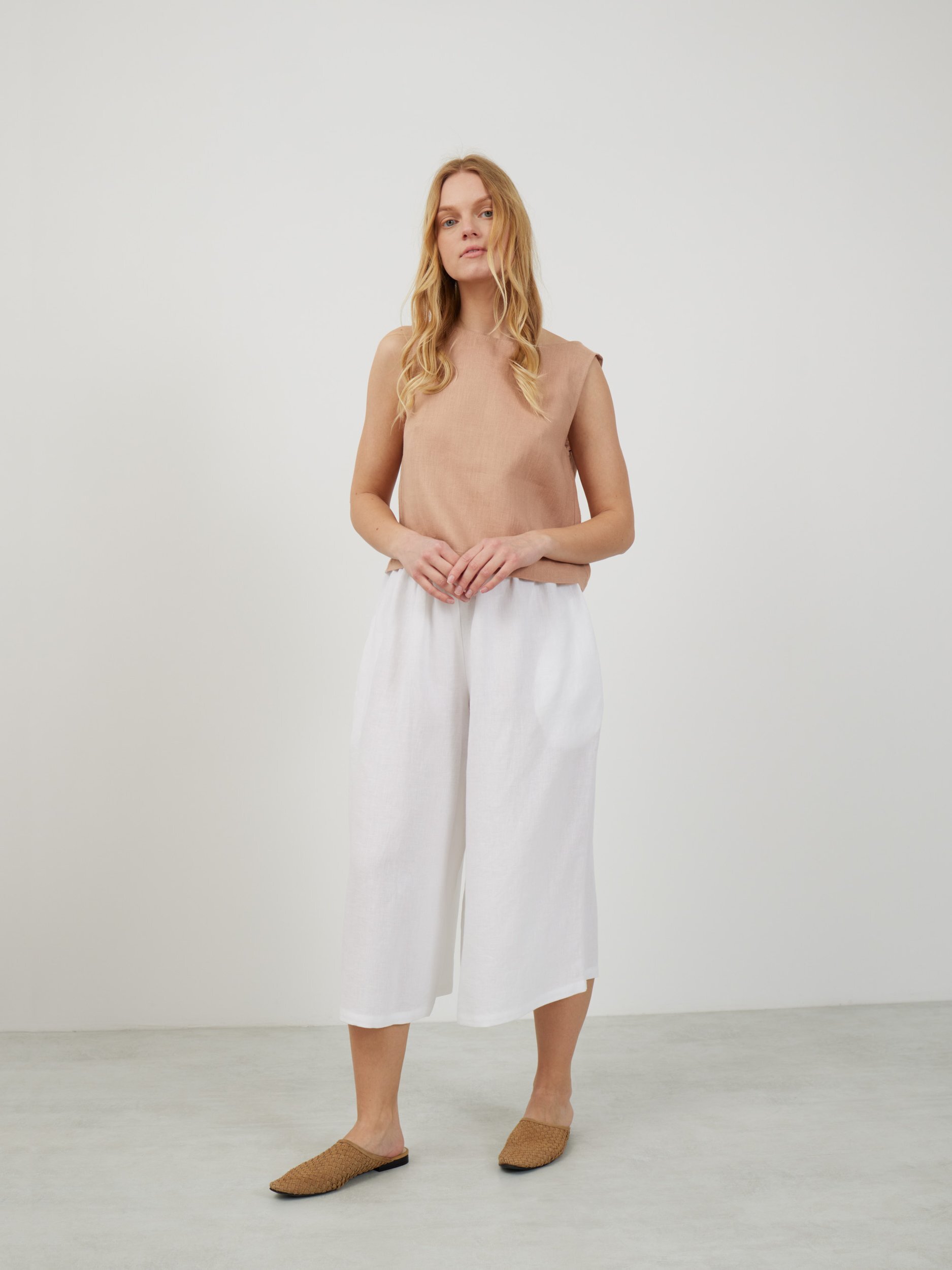 JAYDEN Linen Culottes - Image 2