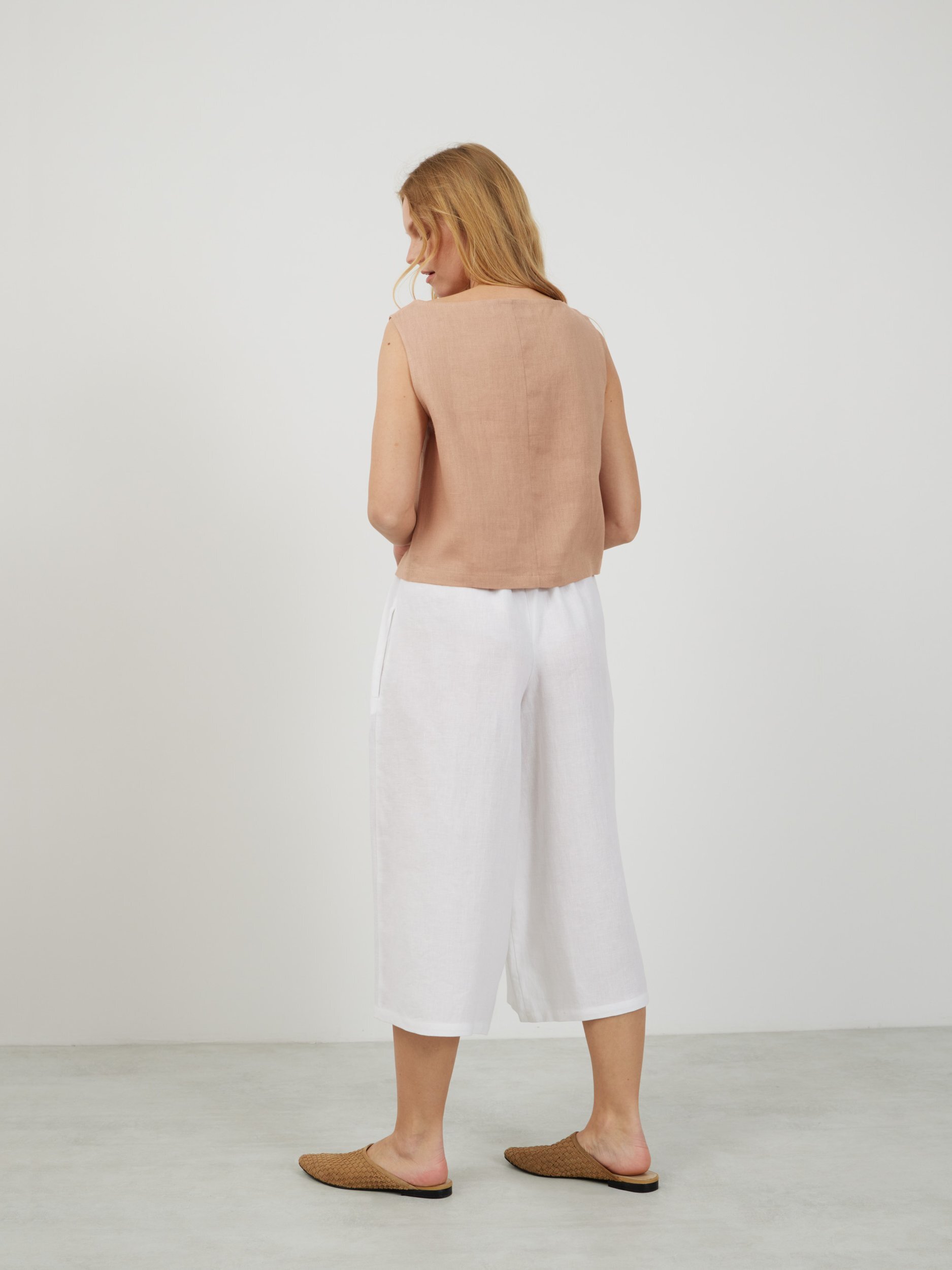 JAYDEN Linen Culottes - Image 4