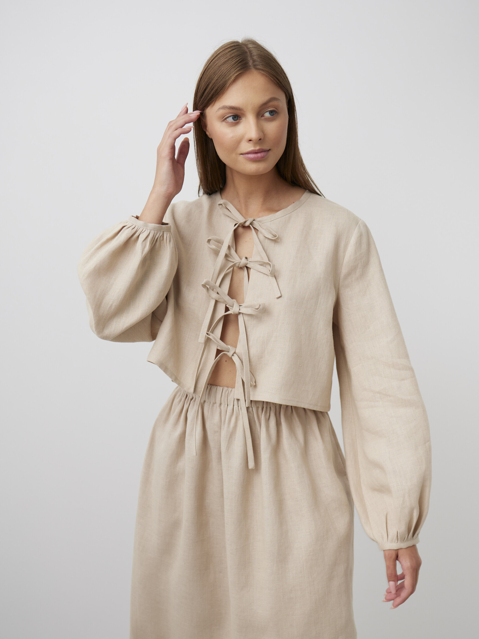 KOA Leinentop mit Knotenverschluss - Image 1