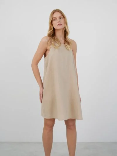 LILY Linen Shift Dress