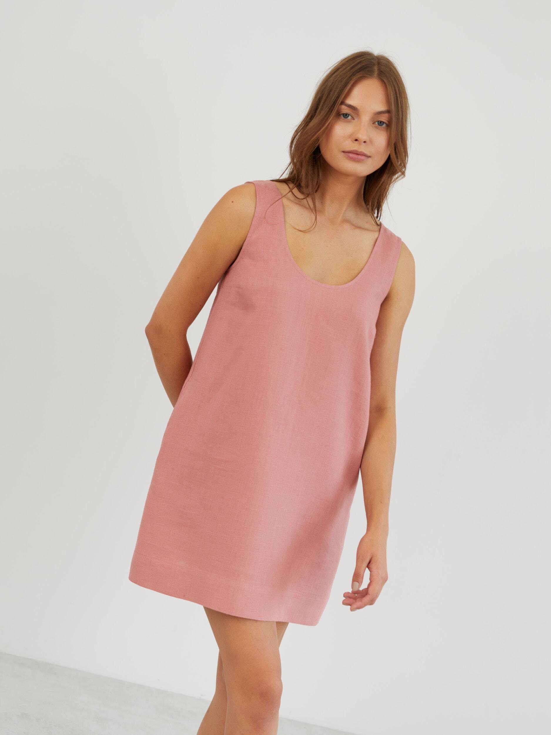 Linen Shift Dress SAMIE - Image 5