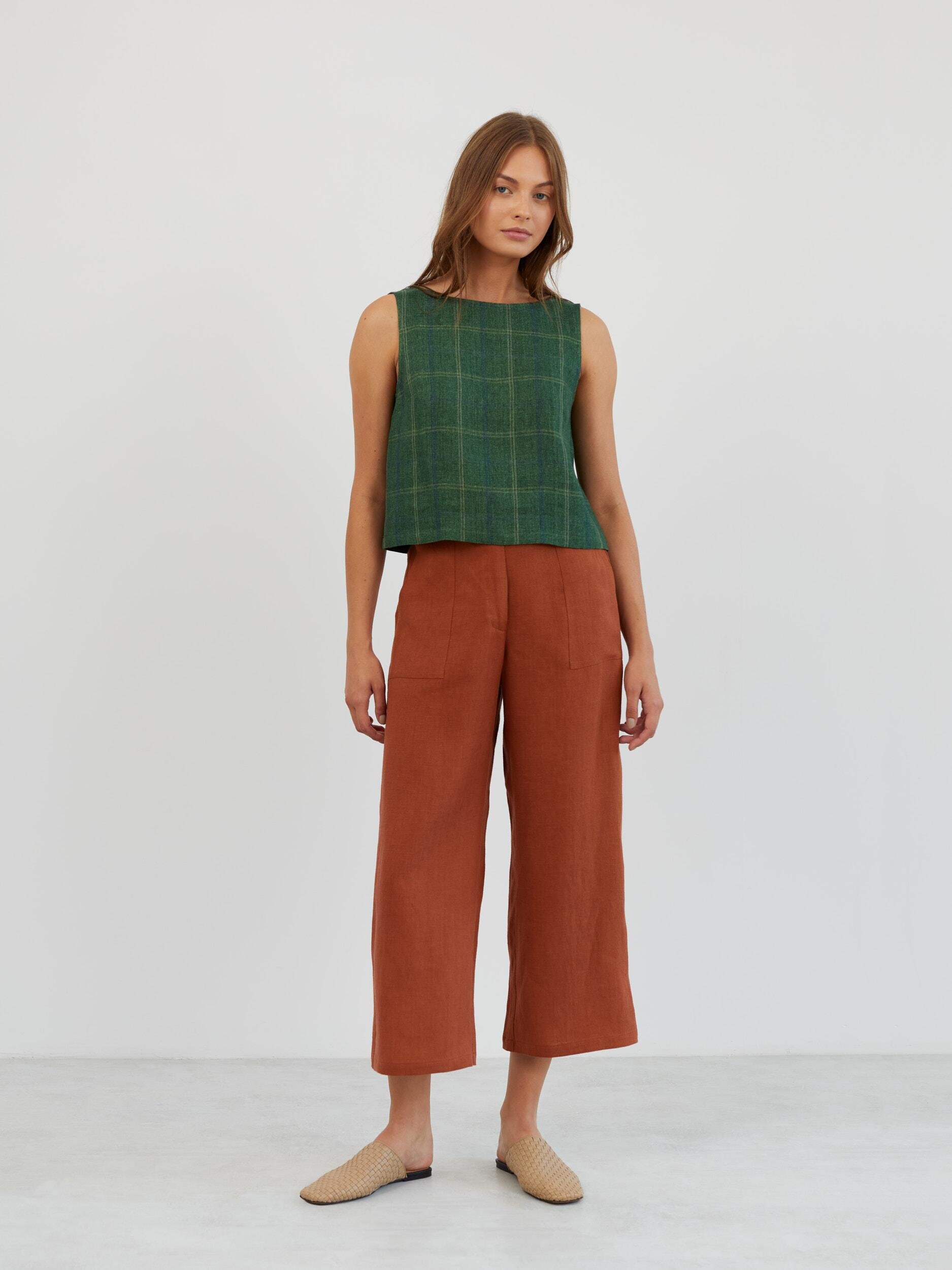 Linen Tank Top SONATE - Image 2