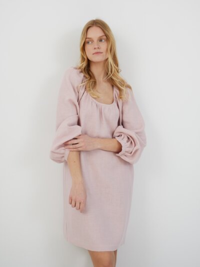 MIA Mini Kleid aus Leinen