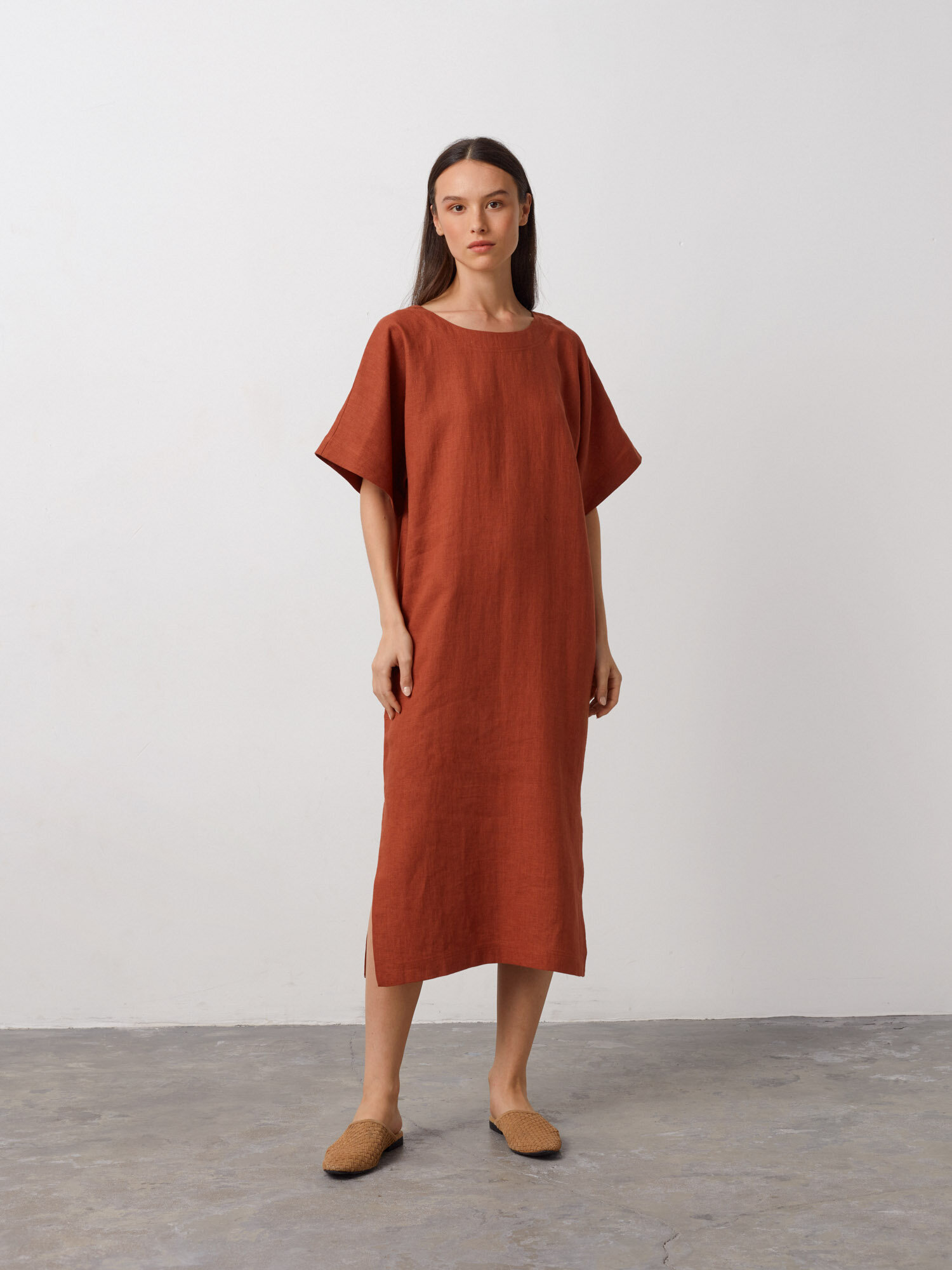 OLIVIA Leinenkleid Midi & Maxi - Image 2