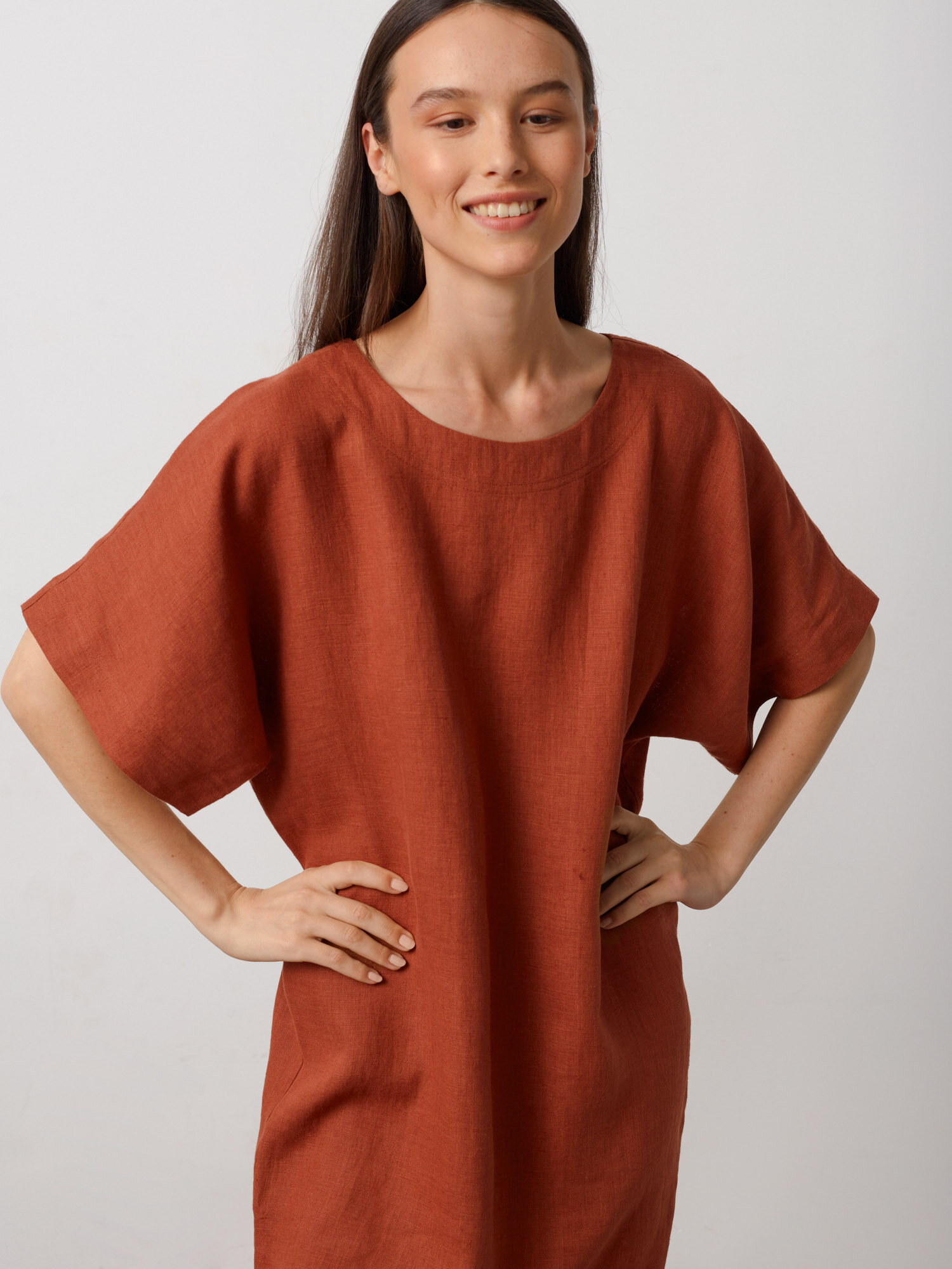 OLIVIA Leinenkleid Midi & Maxi - Image 4