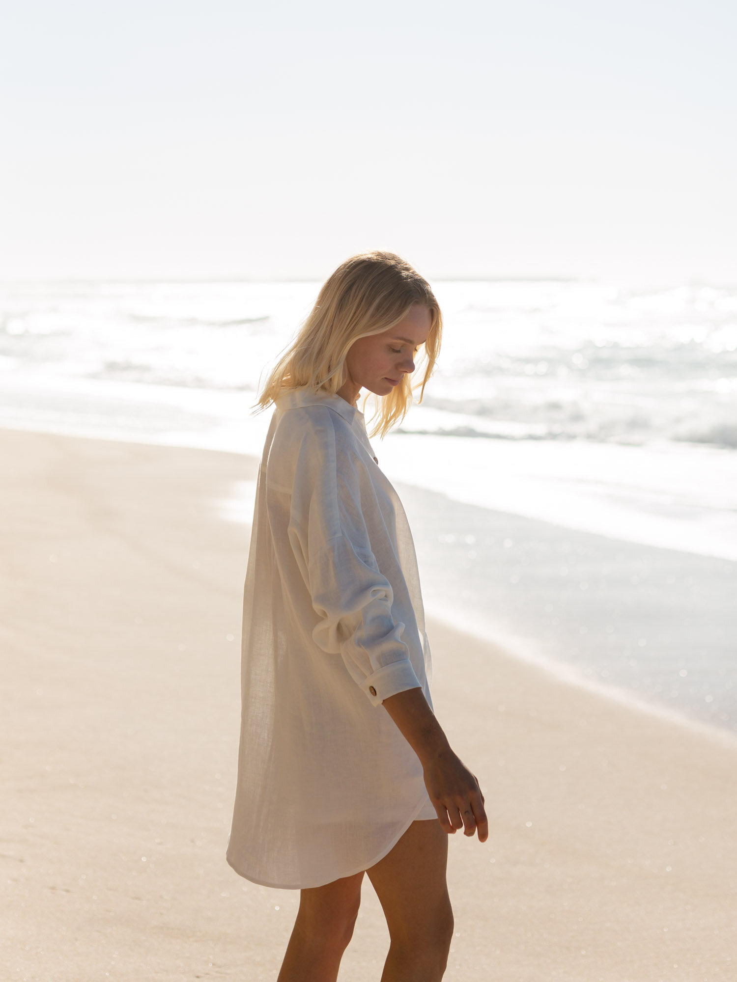 PINE Oversized Linen Shirt - Image 4