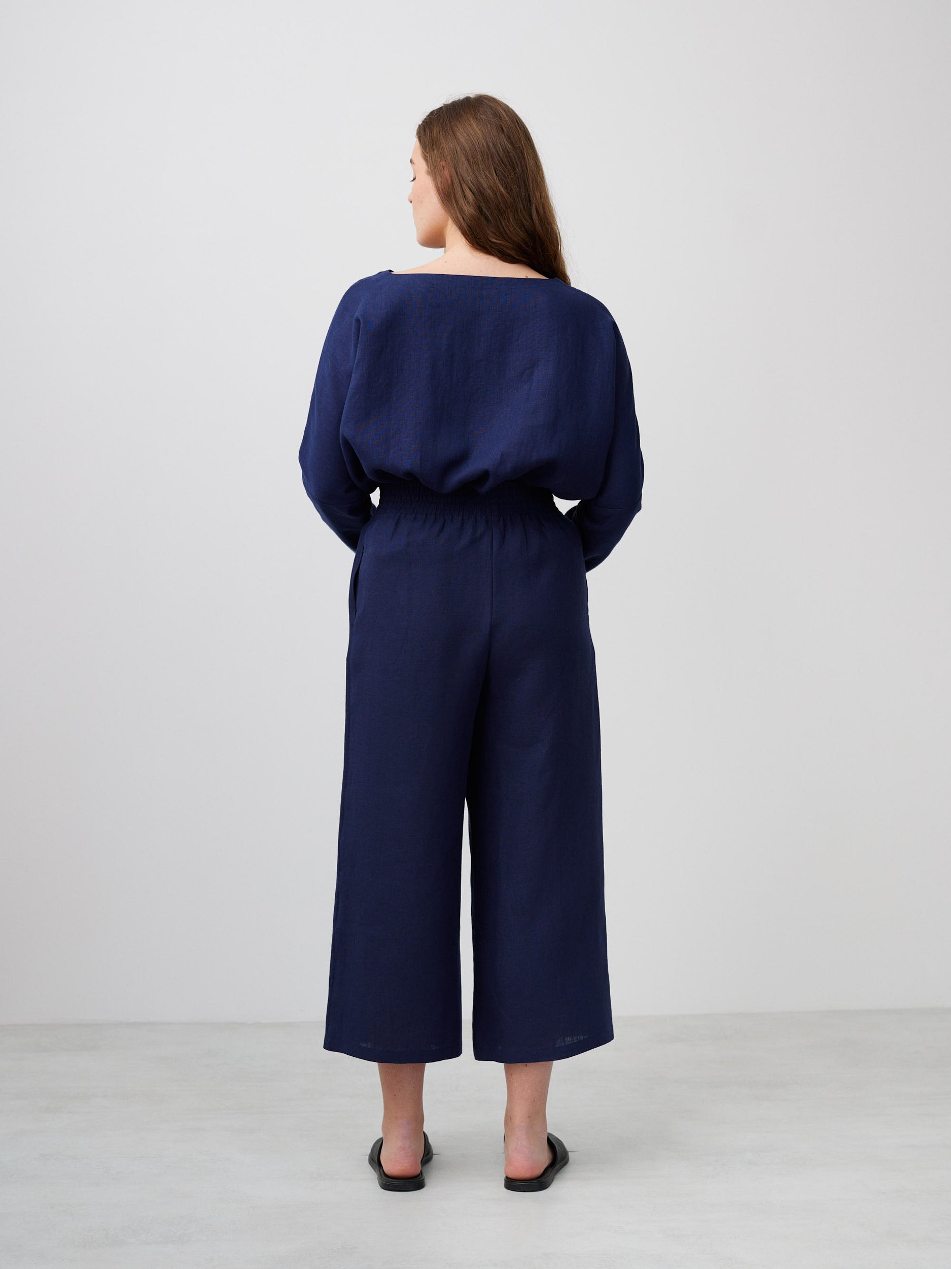 RILEY High Waisted Linen Pants - Image 5