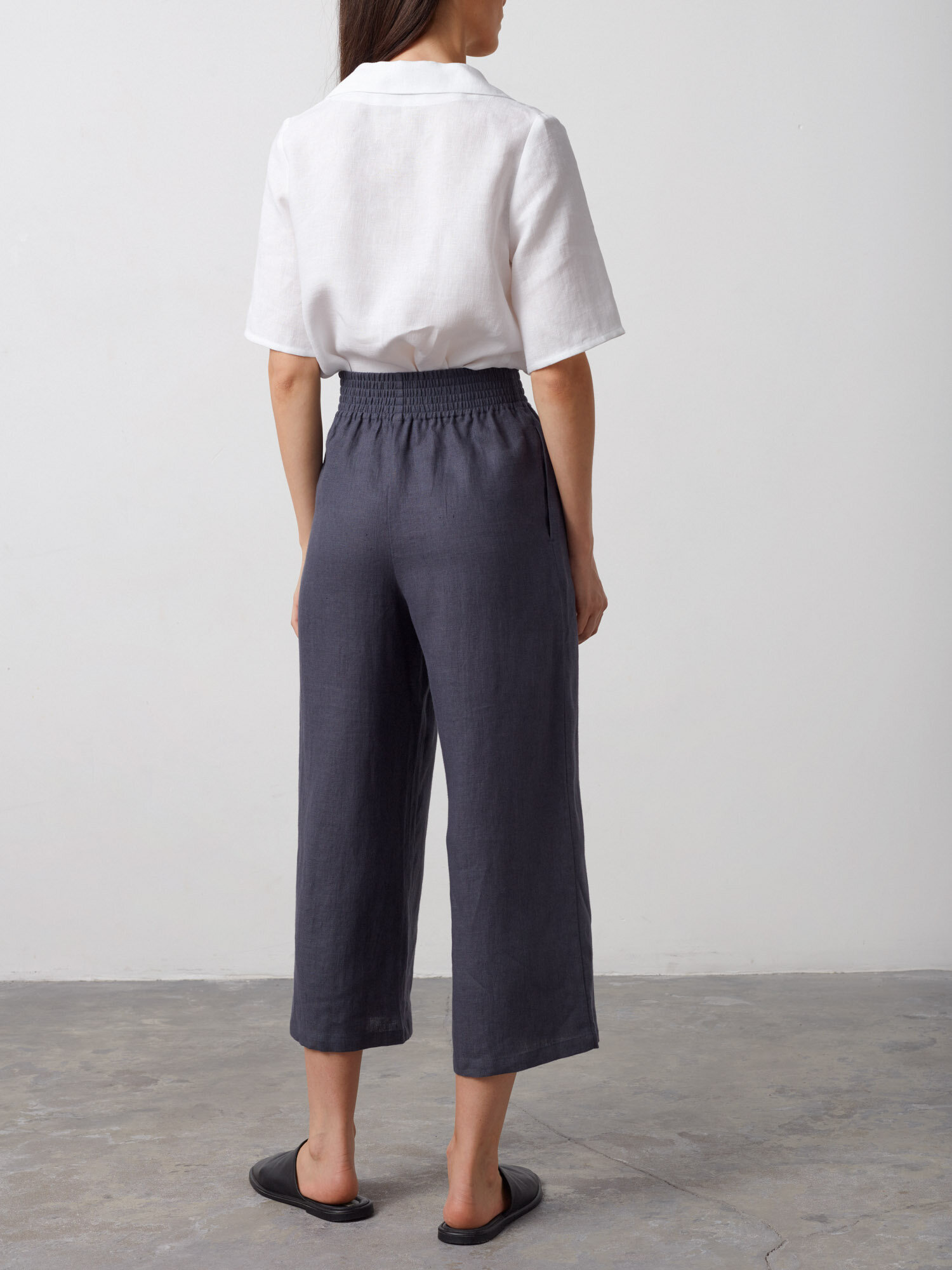 RILEY Wide Leg Linen Pants - Image 6