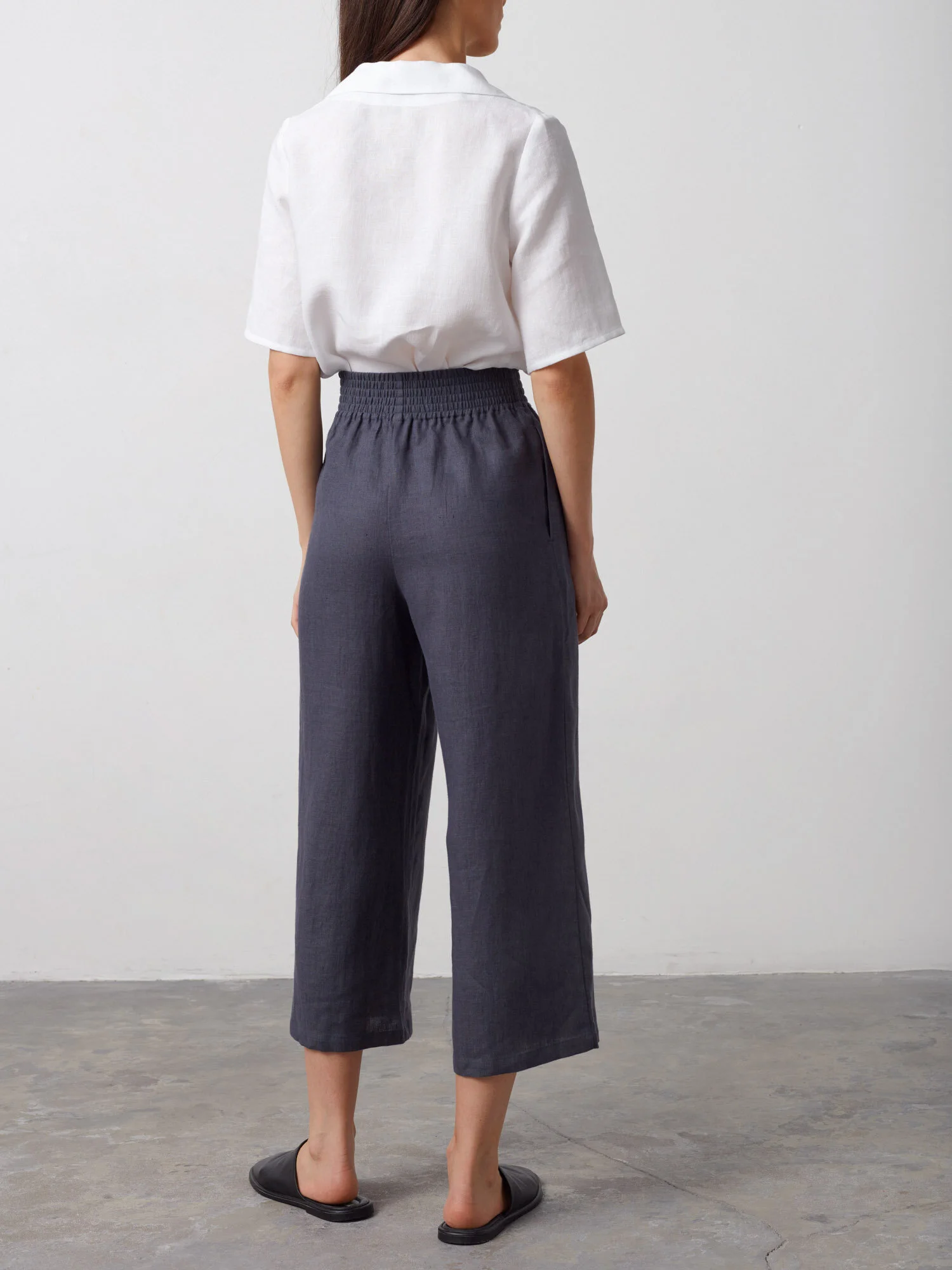 Bild 6 von RILEY - Hochgeschnittene Leinenhose mit weitem Bein in von Love and Confuse