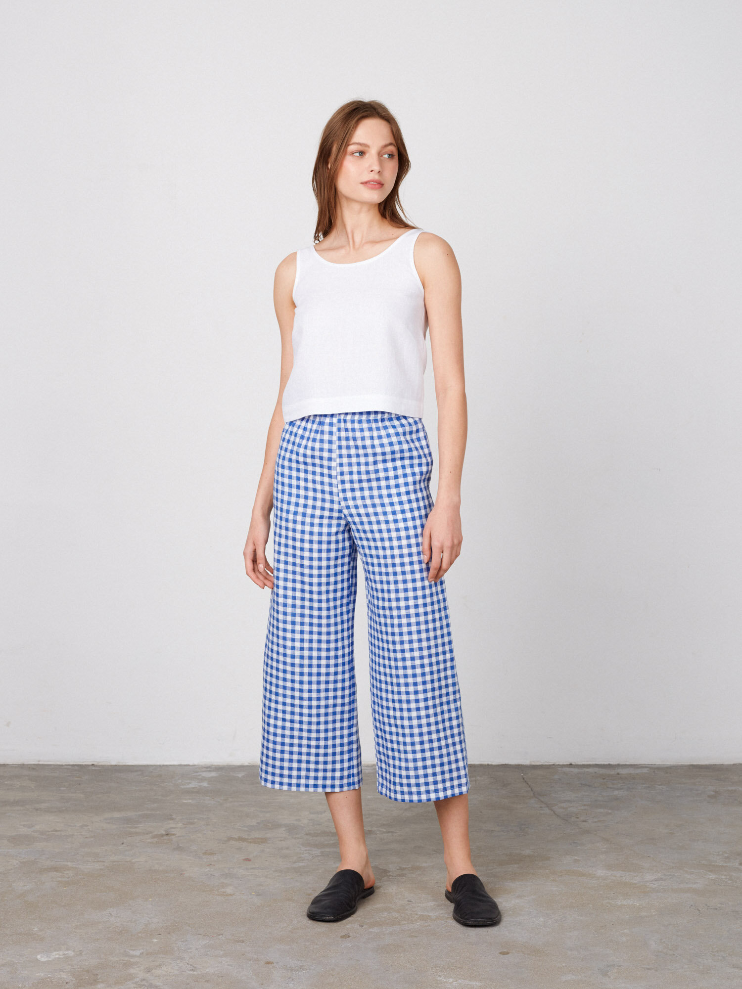 RILEY Wide Leg Linen Pants - Image 4