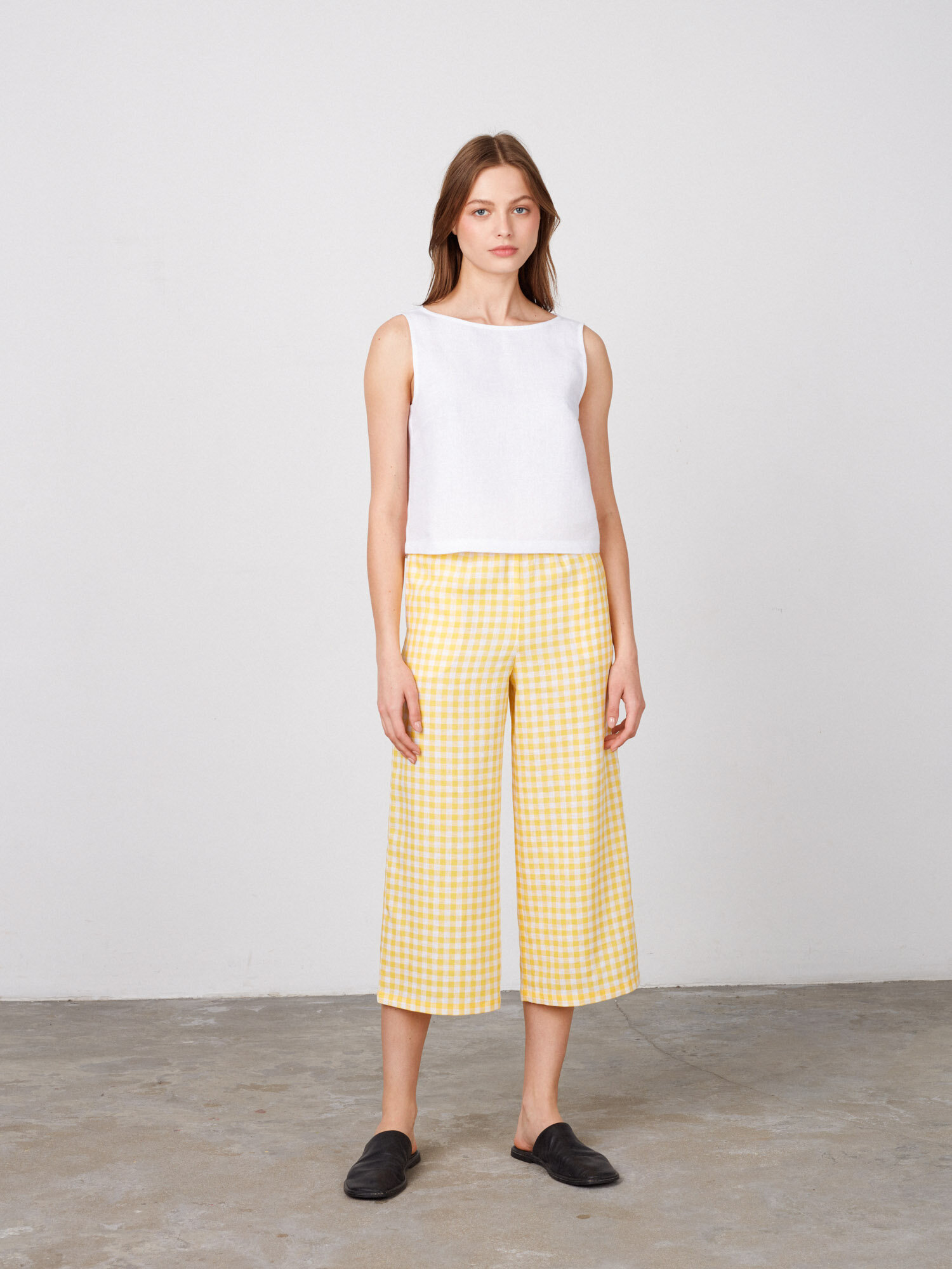 RILEY Wide Leg Linen Pants - Image 2