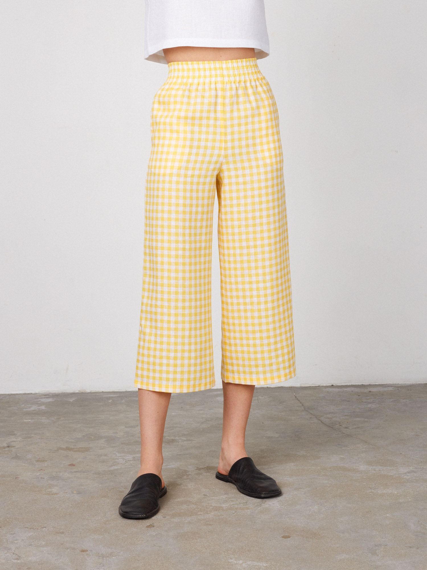 RILEY Wide Leg Linen Pants - Image 4