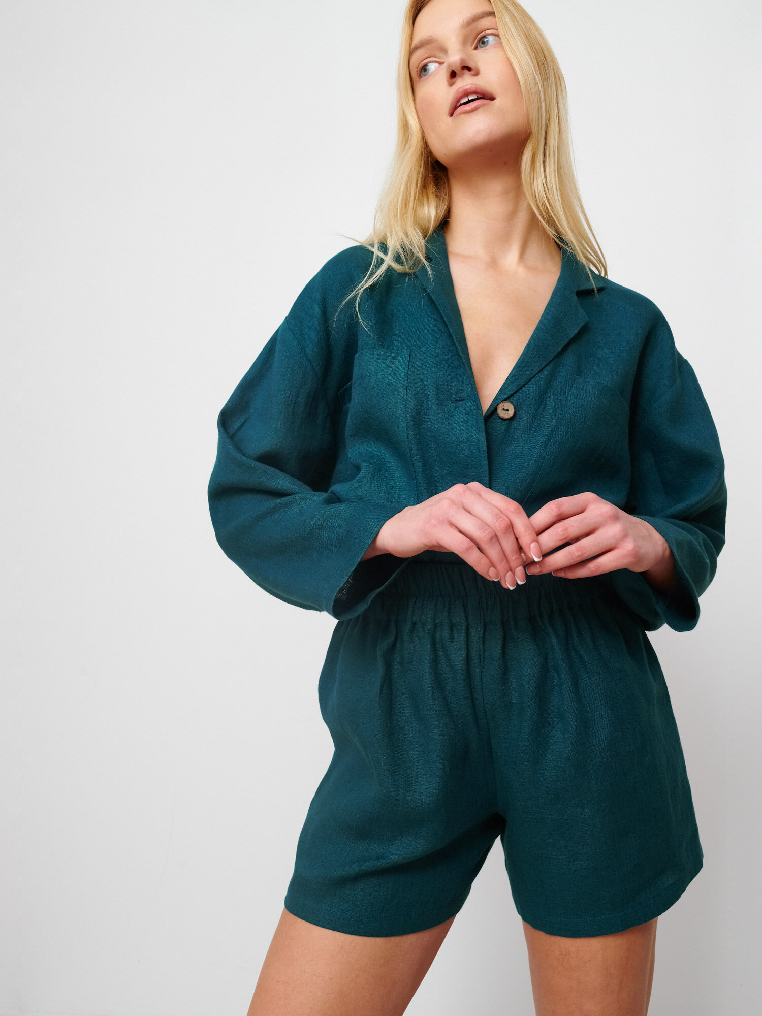 ROSEMARY Linen Shirt - Image 1