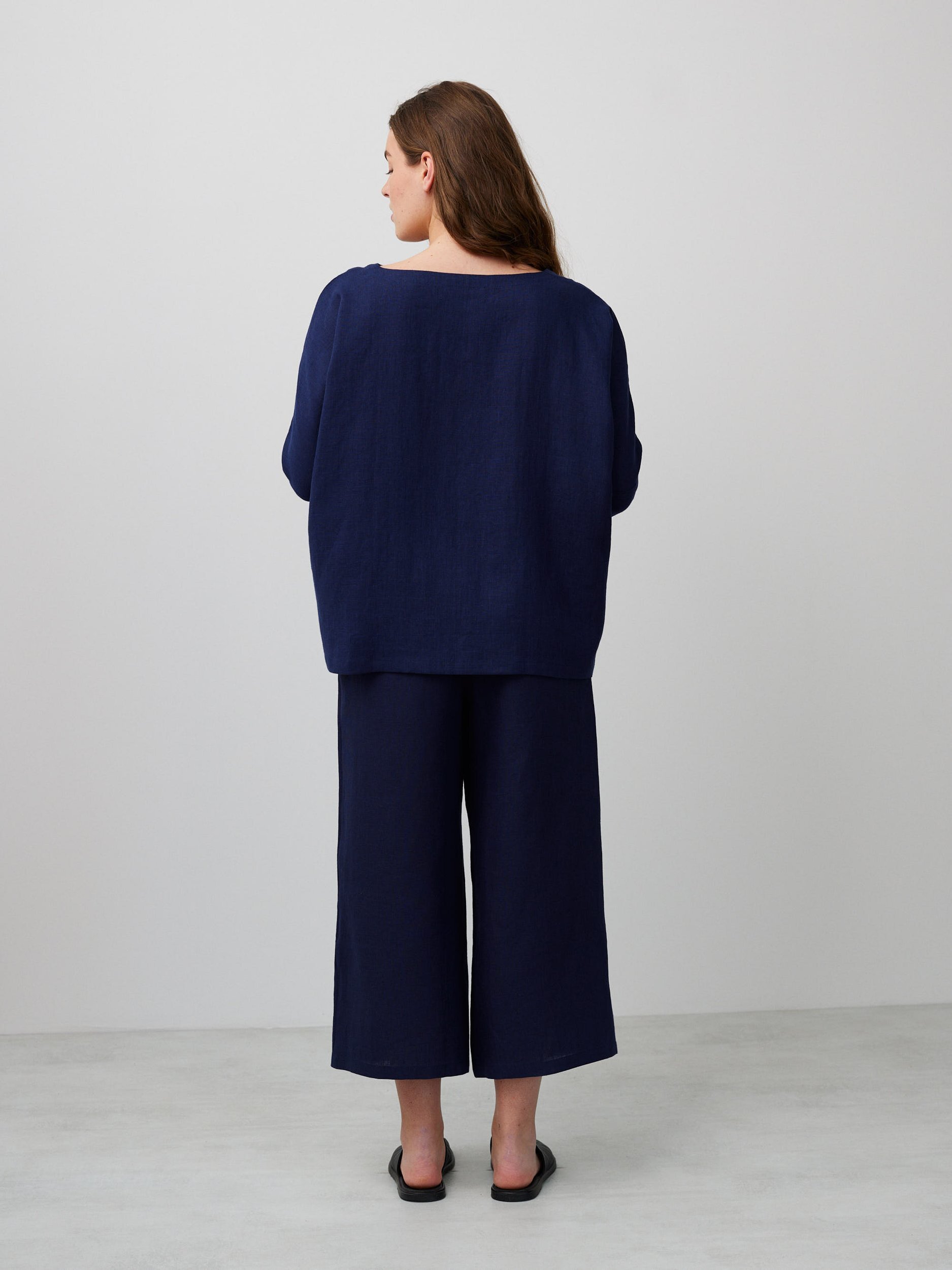 RUMI Long Sleeve Linen Top - Image 5