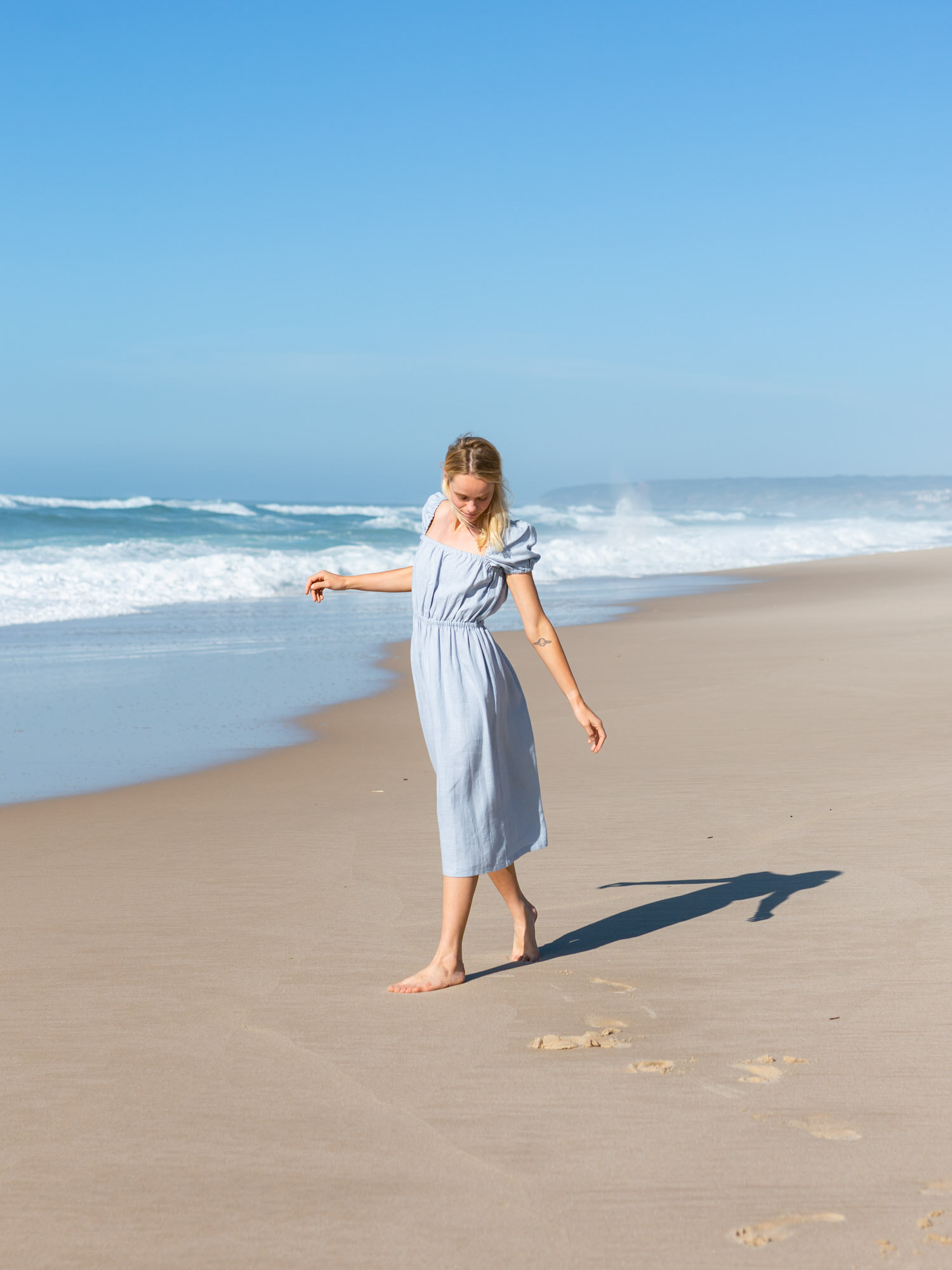 RUTH Linen Midi Dress - Image 2