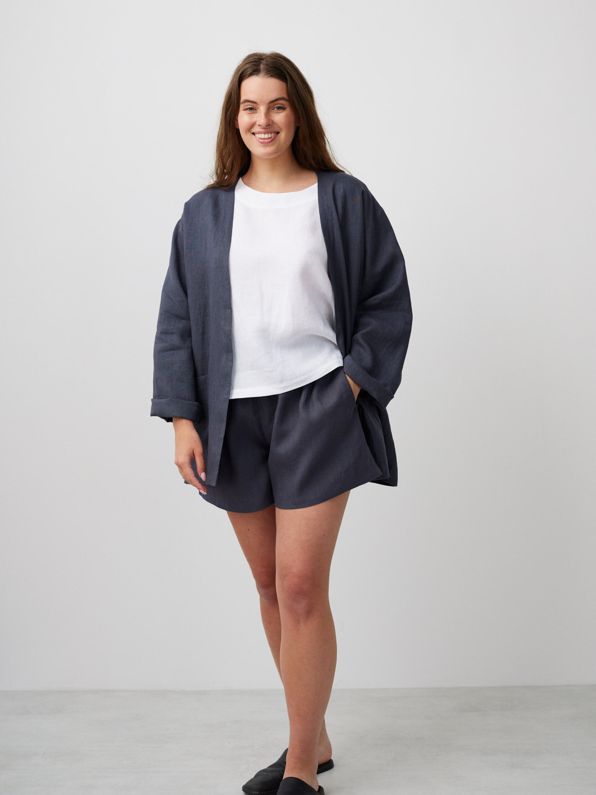 SELBY Linen Cardigan - Image 2