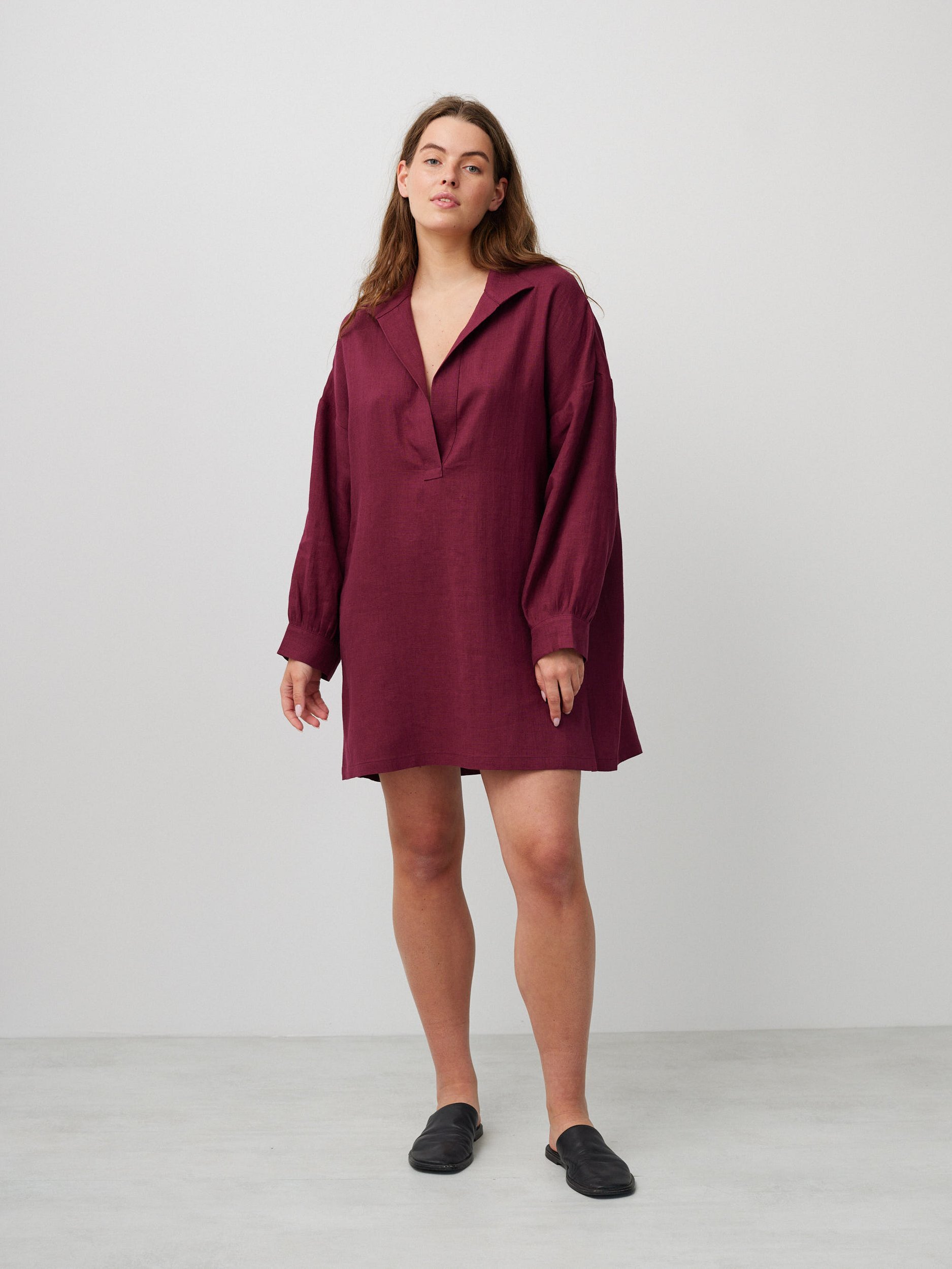 SKY Linen Beach Dress - Image 2