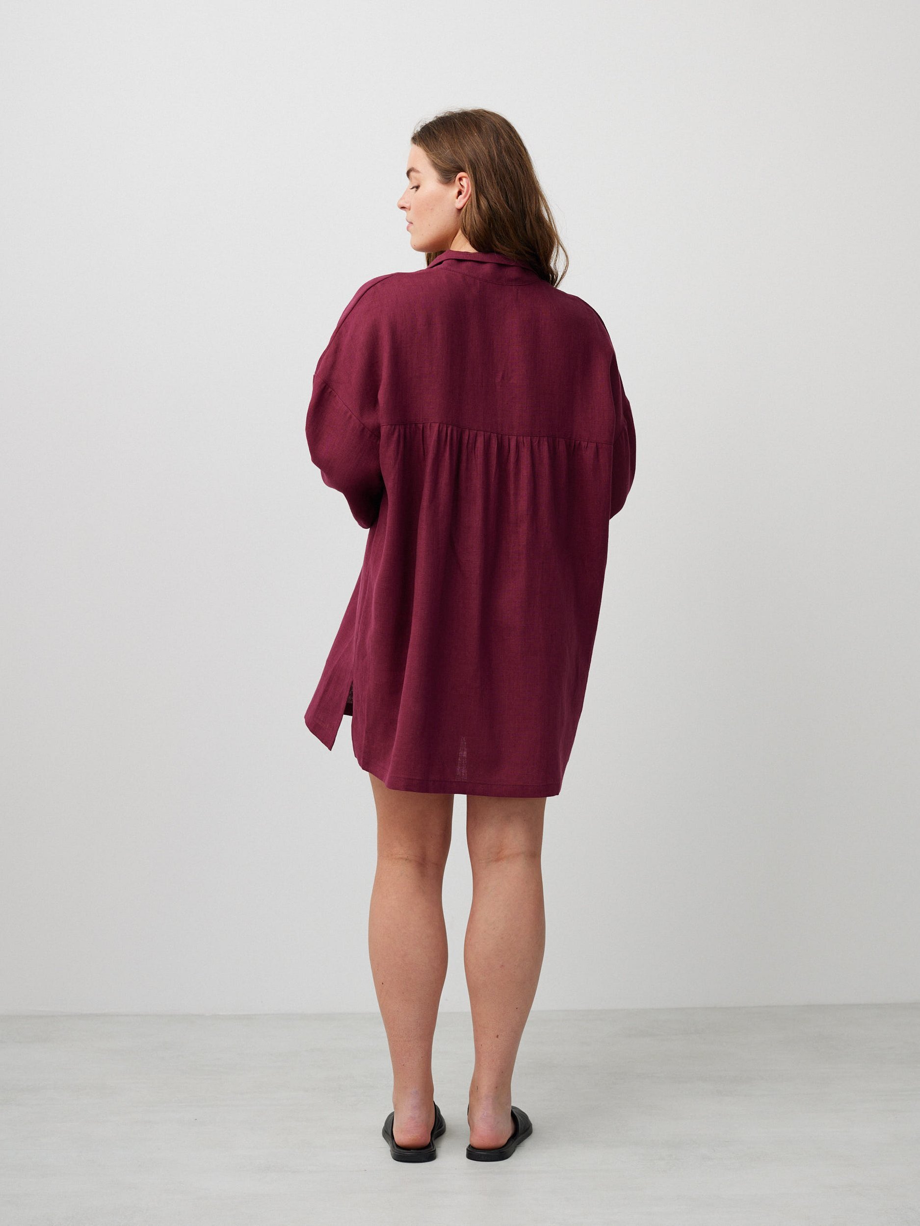 SKY Linen Beach Dress - Image 6