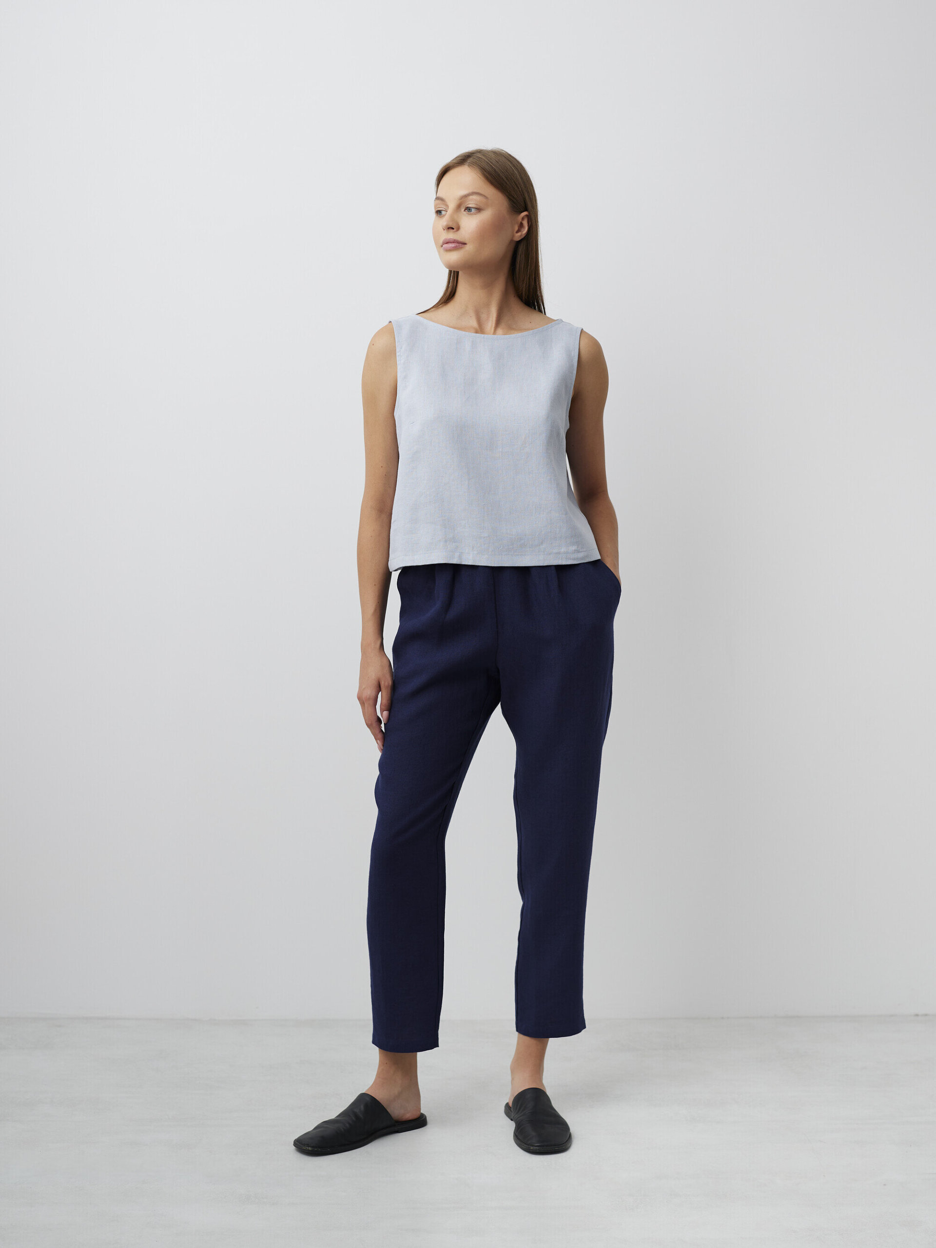 SONATE Linen Tank Top - Image 2