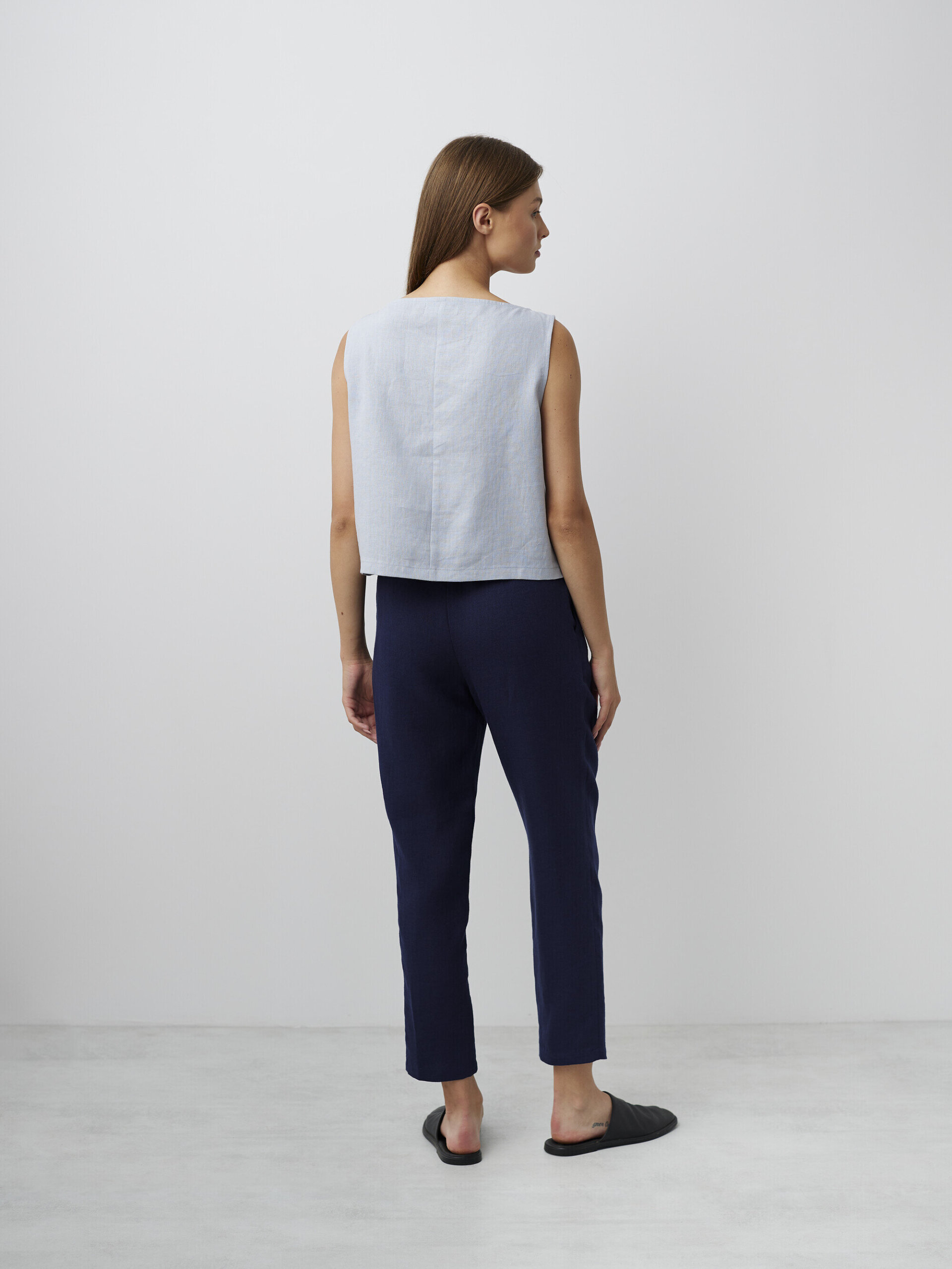 SONATE Linen Tank Top - Image 5