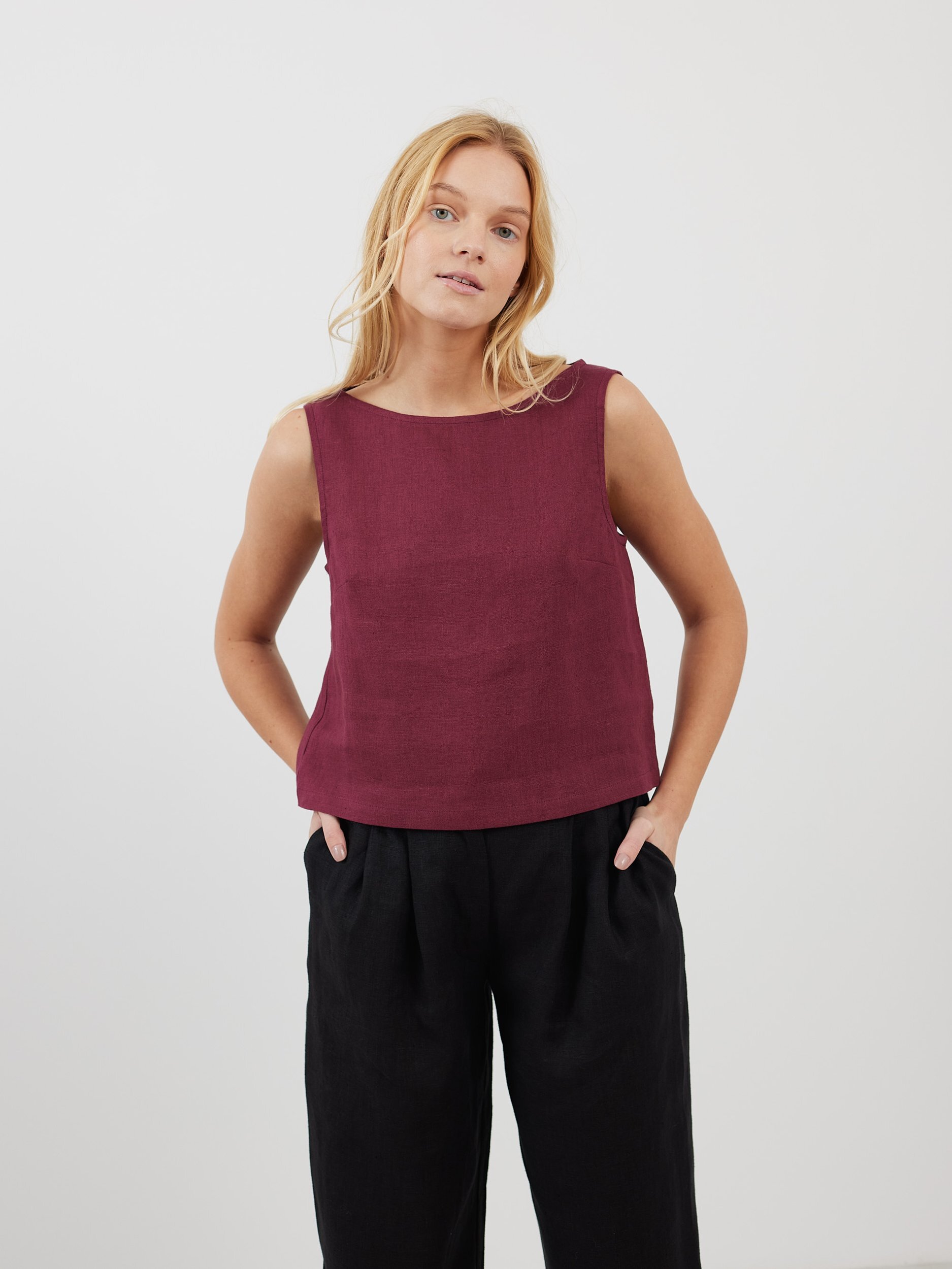 SONATE Leinen-Tanktop - Image 1