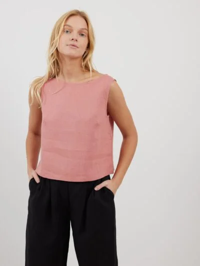 SONATE Leinen-Tanktop