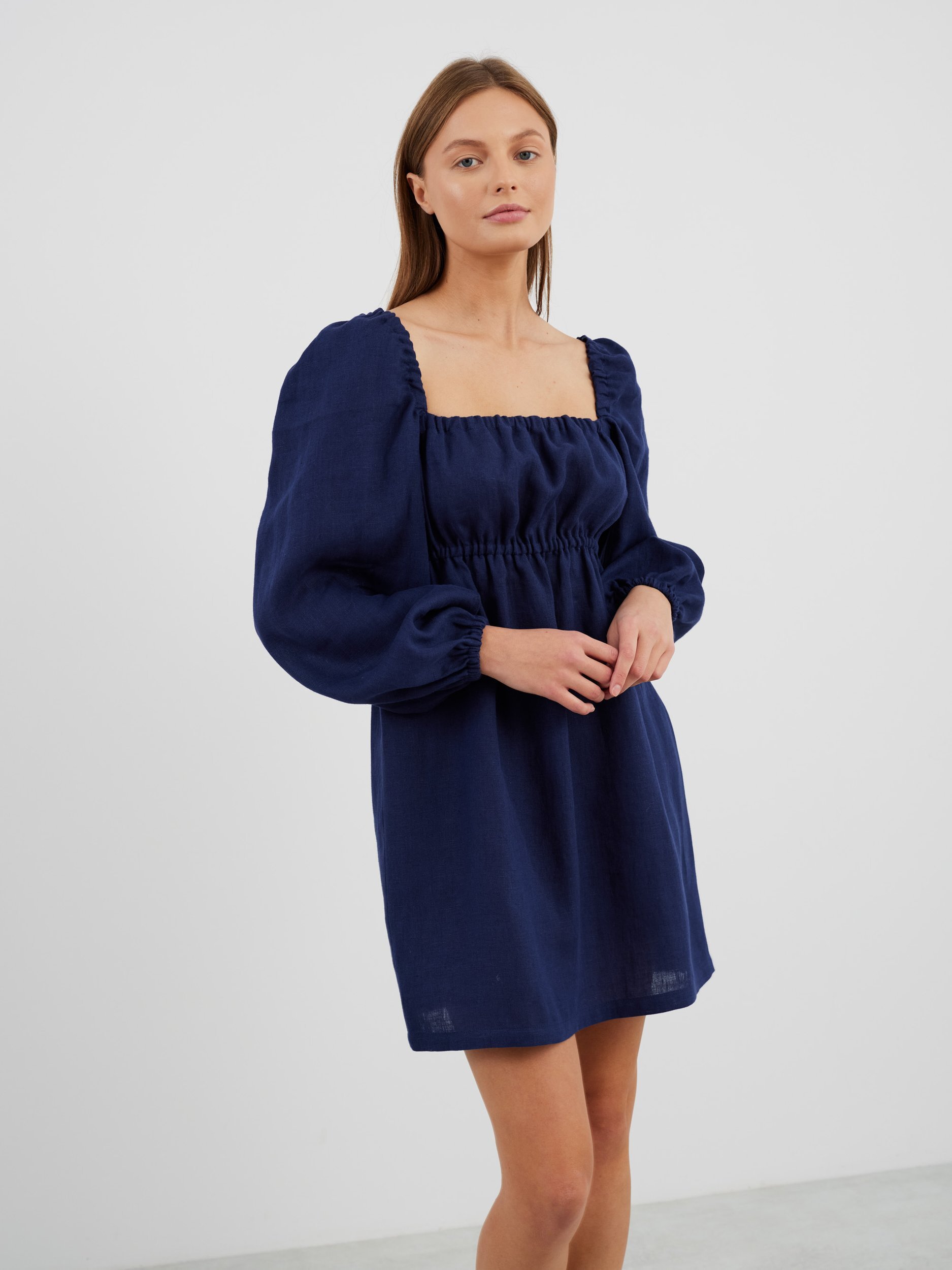 TALULLA Linen Mini Dress - Image 4